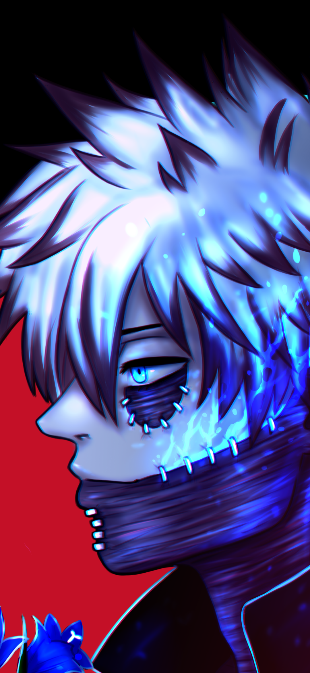 Anime My Hero Academia, Dabi (Boku No Hero Academia), 1080x2340, Phone HD Wallpaper