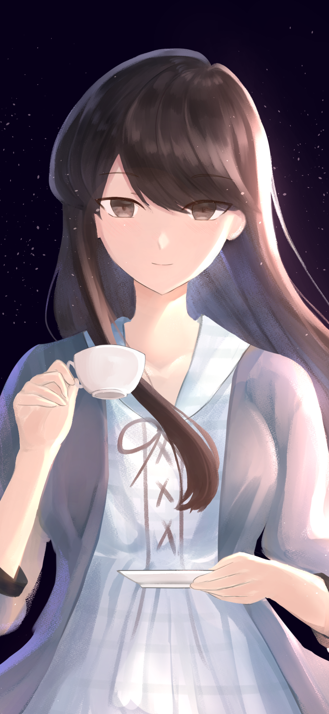 Anime Komi Cant Communicate, Komi Shouko, 1080x2340, Phone HD Wallpaper