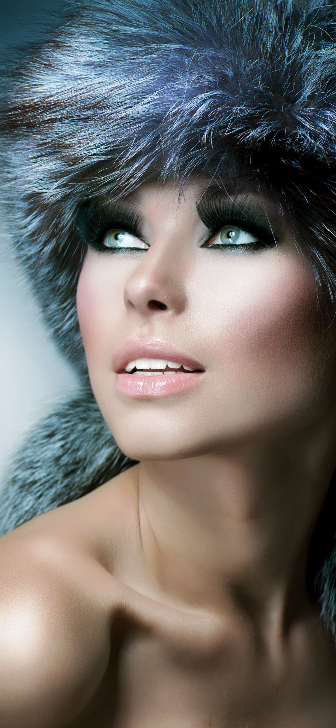 Women Model, Green Eyes, Face, 1080x2340, Phone HD Wallpaper