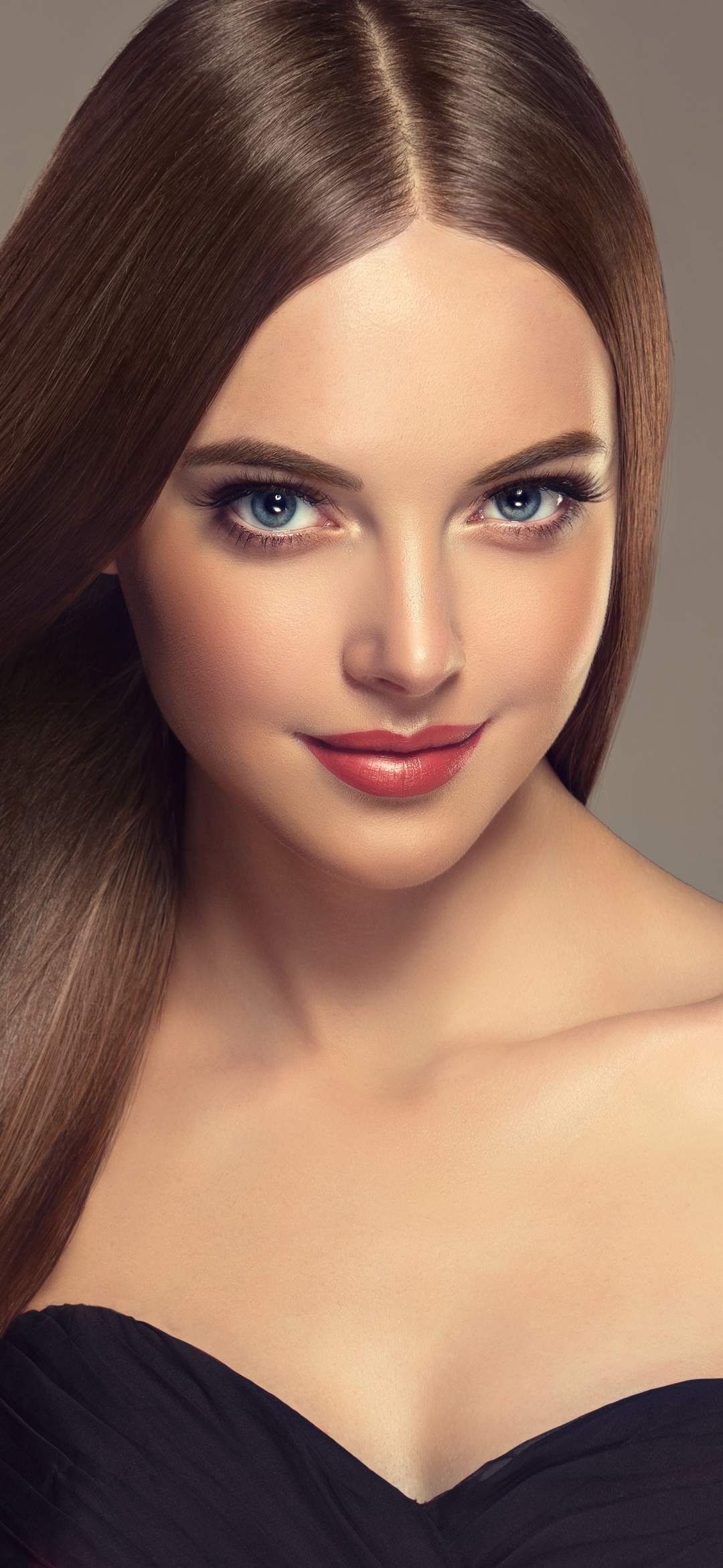 Women Model, Blue Eyes, 1080x2340, Phone HD Wallpaper