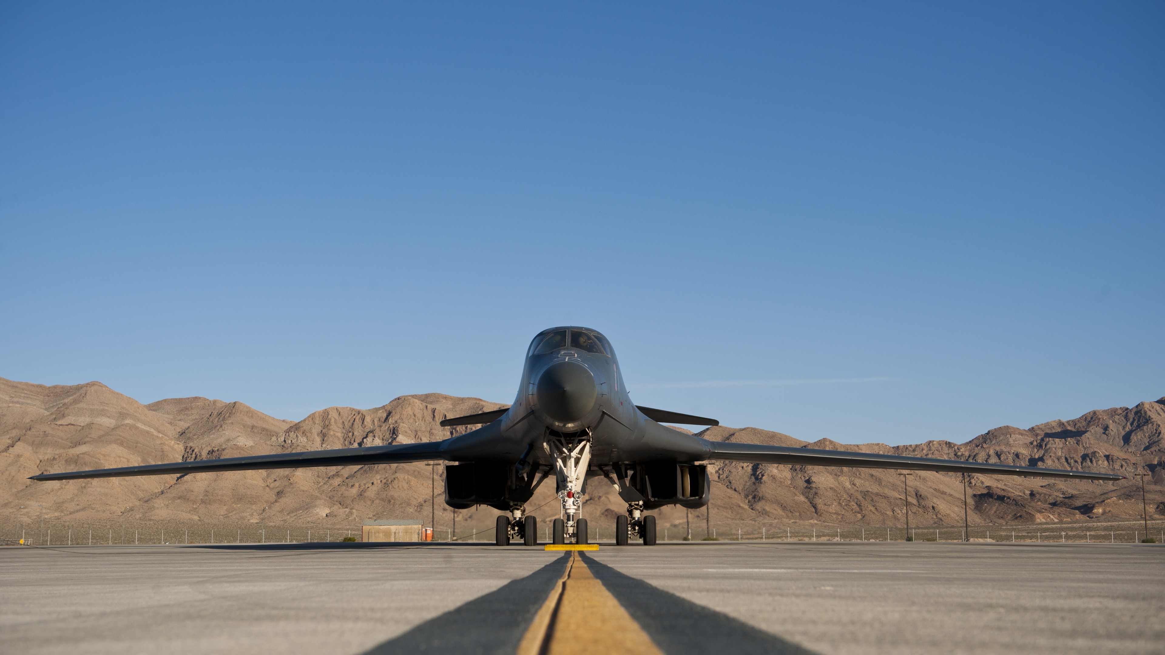 Rockwell B-1 Lancerr, fighter aircraft, U.S. Air Force, HD Wallpaper