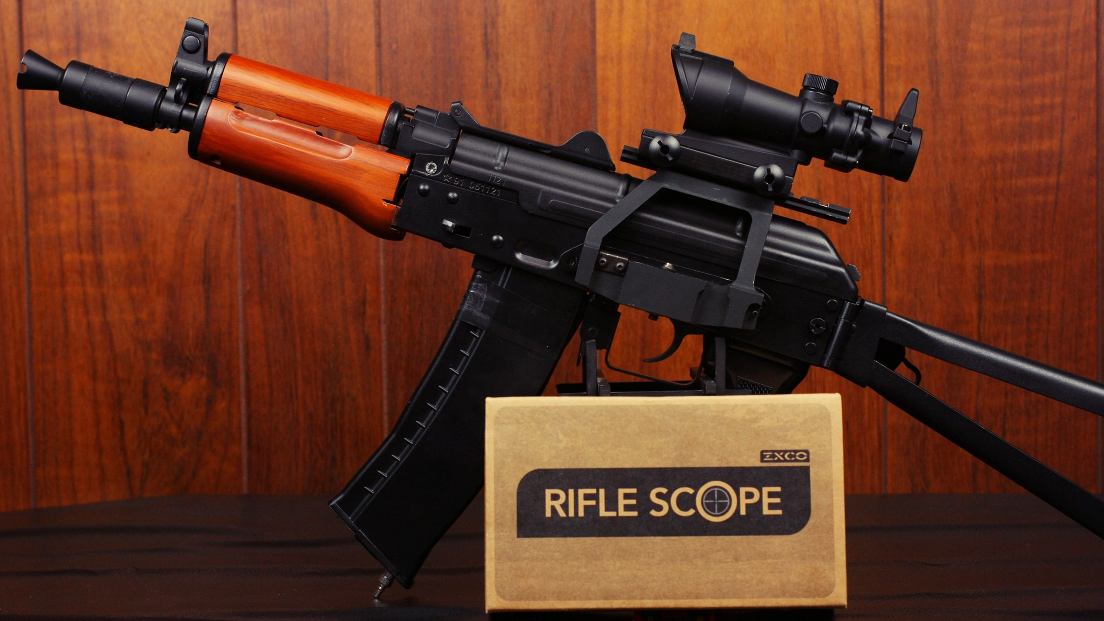 GHK AKS-74U, machine gun, HD Wallpaper