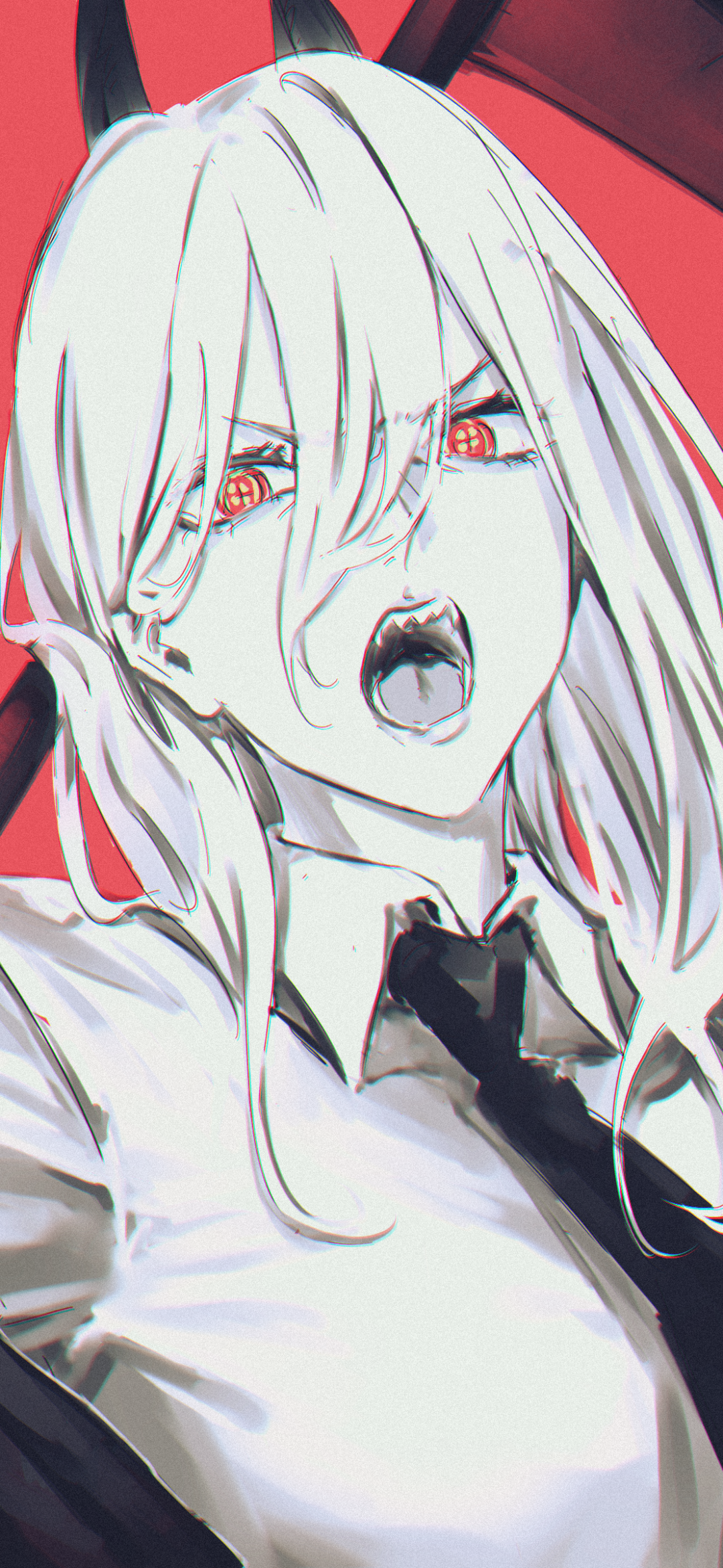 Anime Chainsaw Man, Power (Chainsaw Man), 1080x2340, Phone HD Wallpaper