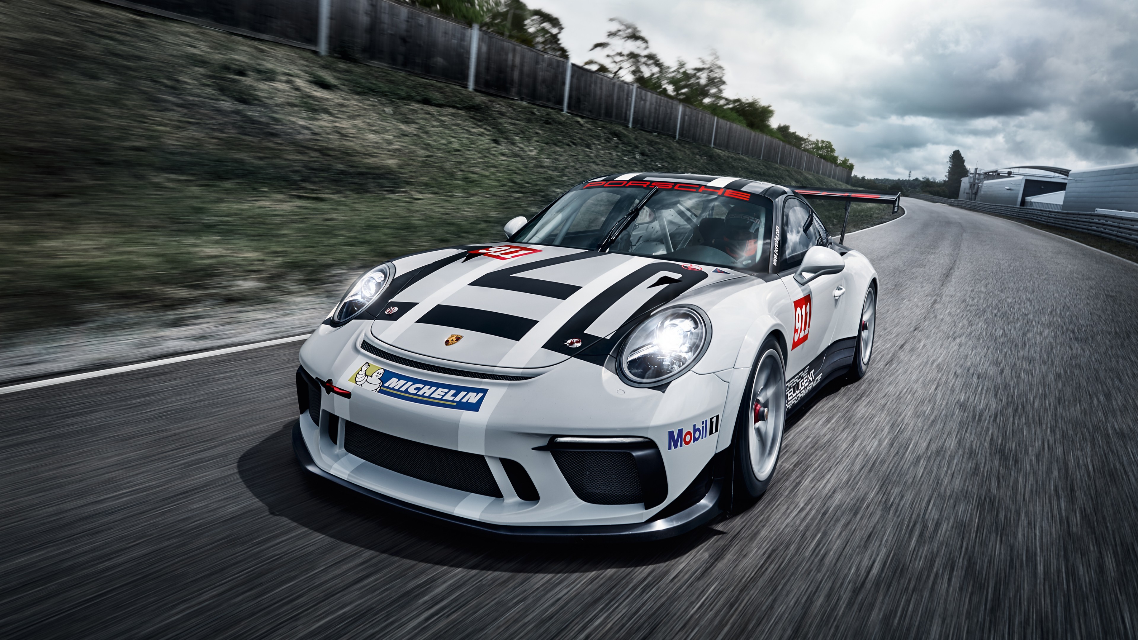 Porsche 911 GT3 Cup, racing, paris auto show 2016, HD Wallpaper