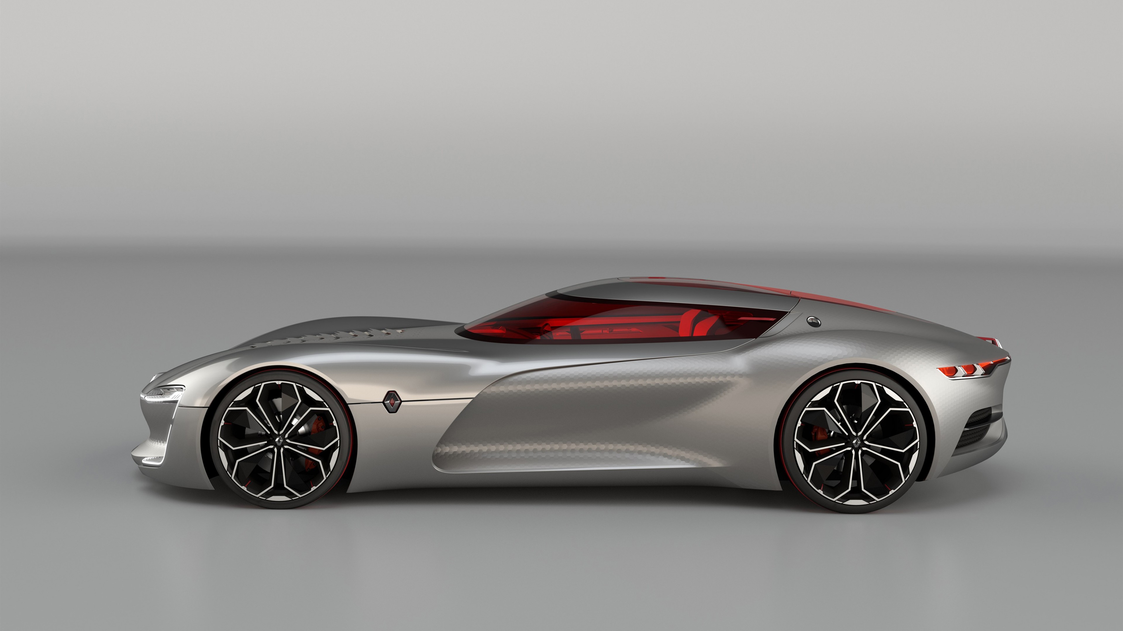 Renault Trezor, supercar, paris auto show 2016, HD Wallpaper