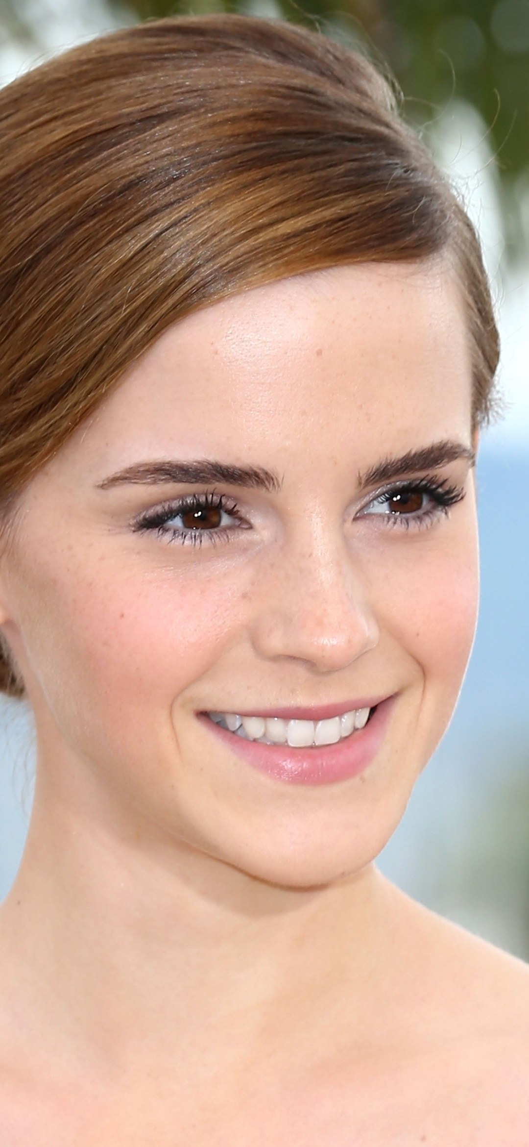 Celebrity Emma Watson, American, Brunette, Actress, Smile, Brown Eyes, 1080x2340, Phone HD Wallpaper