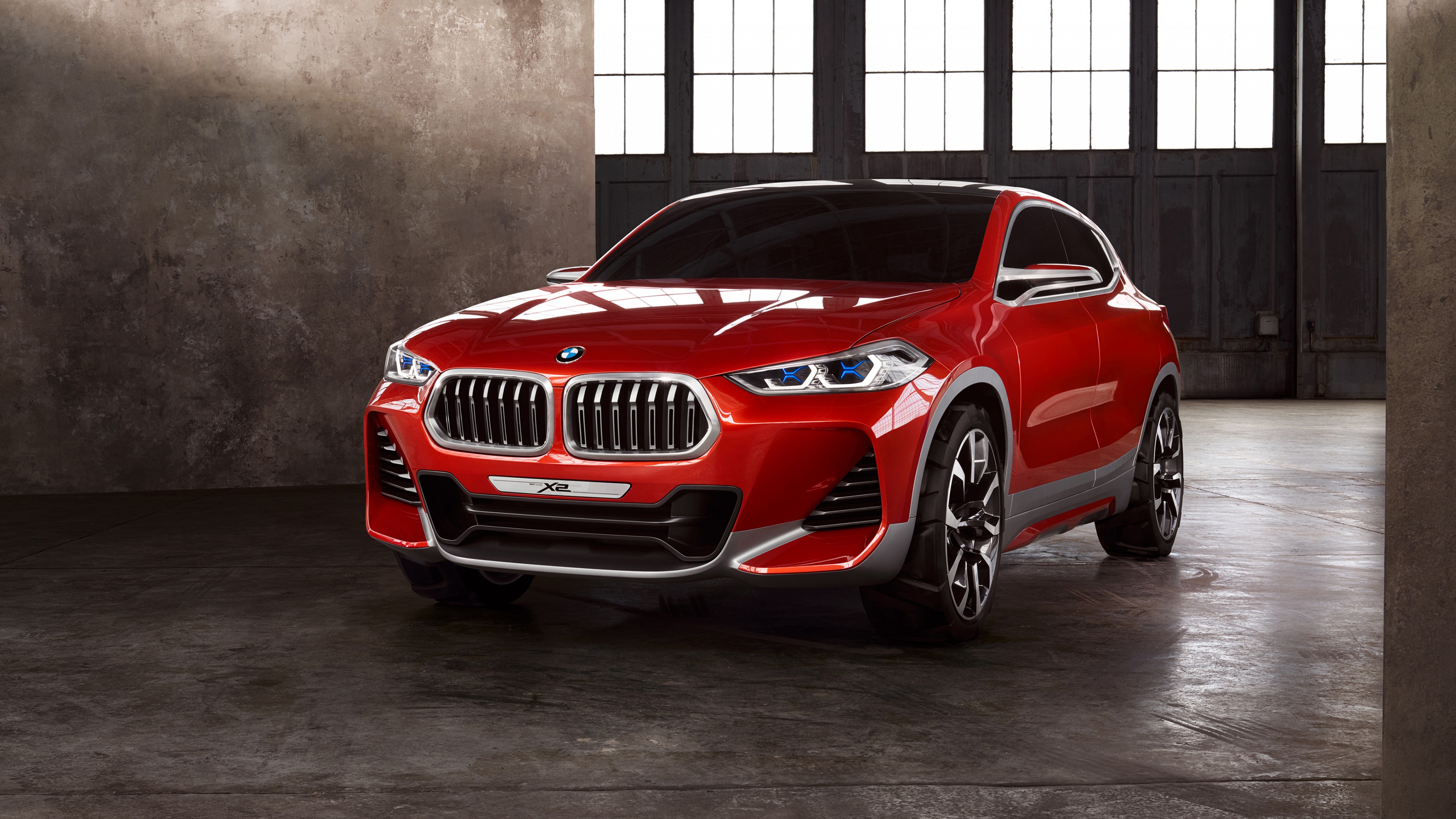 BMW X2, paris auto show 2016, crossover, HD Wallpaper