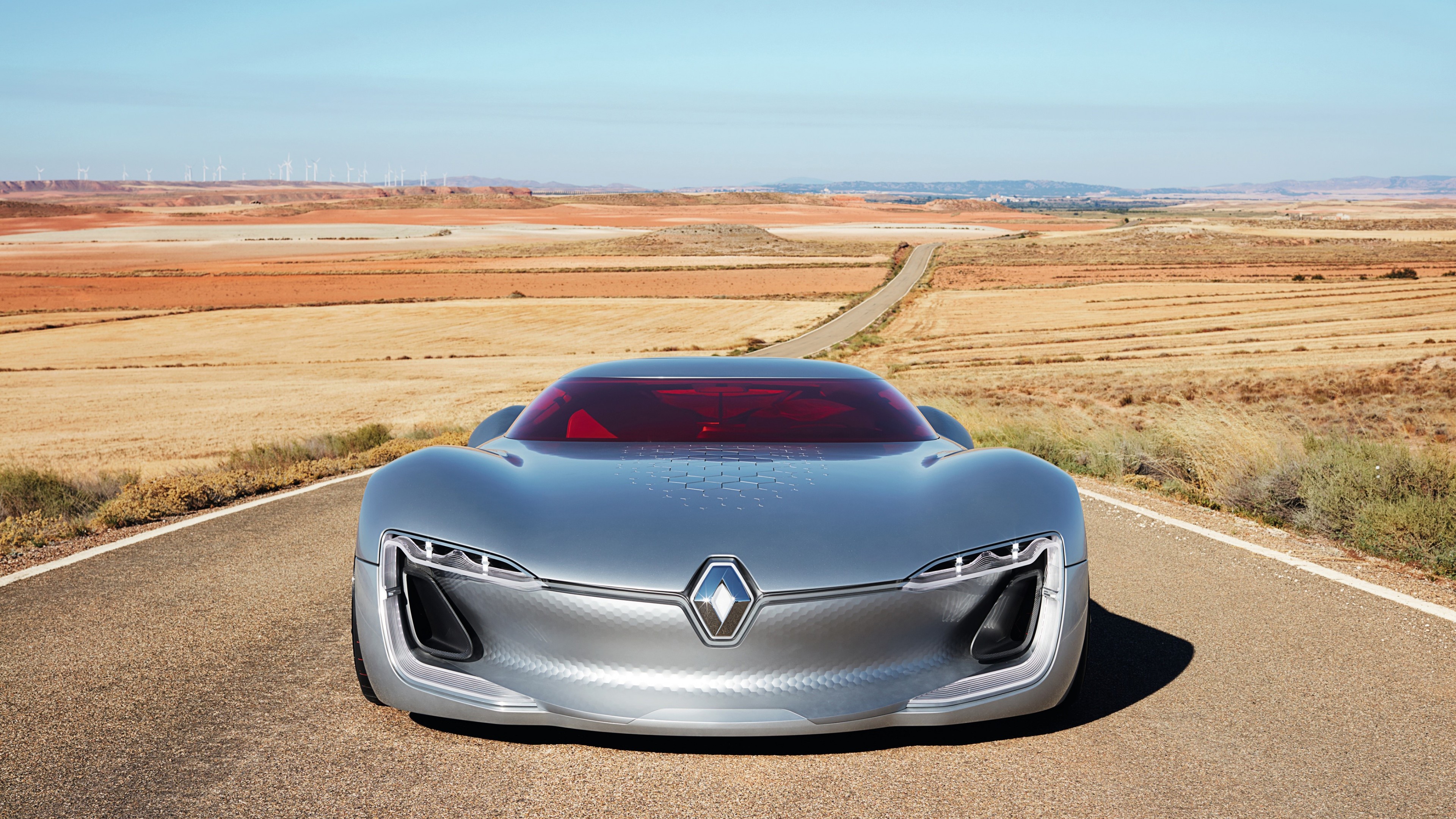 Renault Trezor, supercar, paris auto show 2016, HD Wallpaper