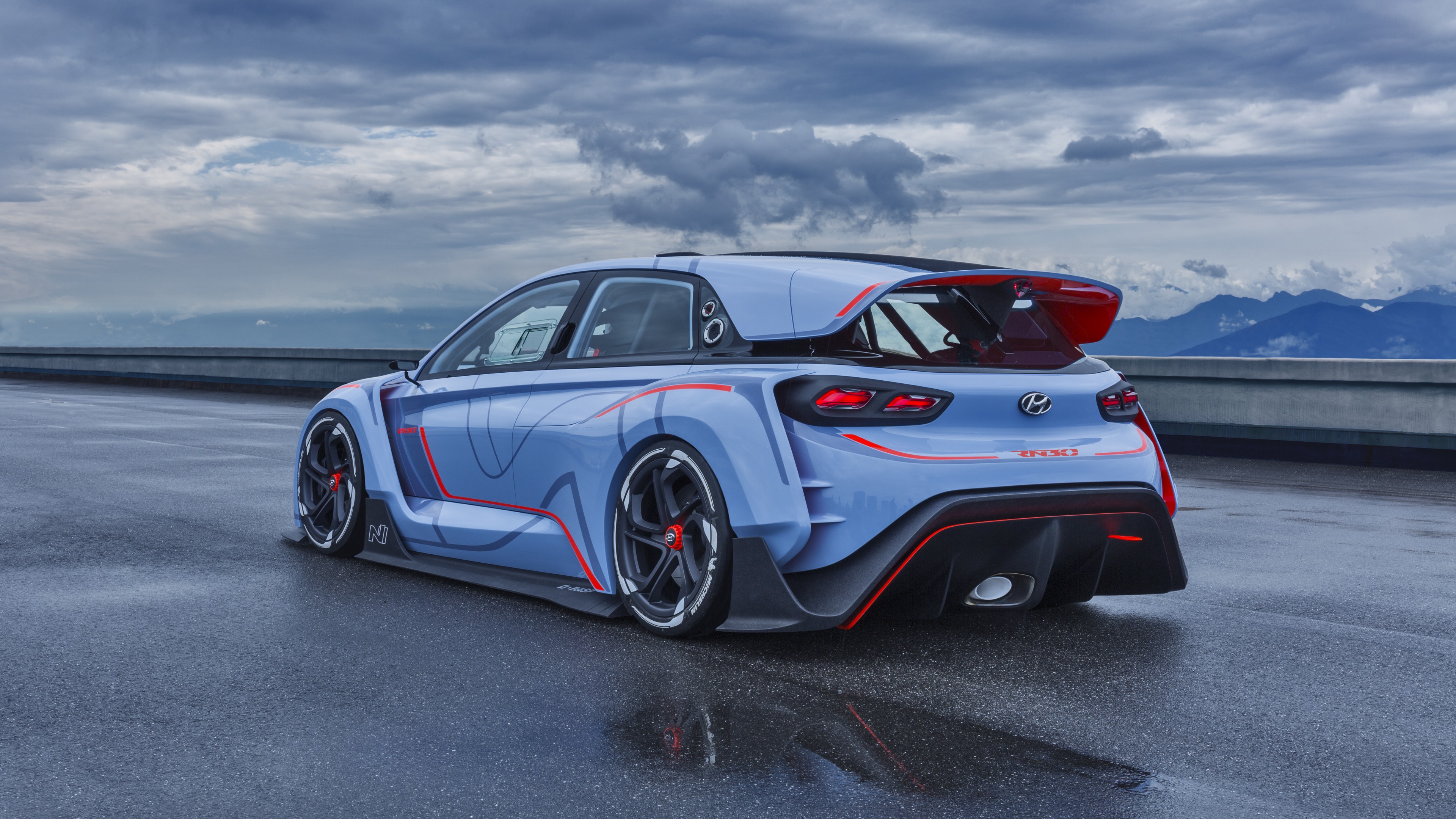 Hyundai RN30, paris auto show 2016, hatchback, HD Wallpaper