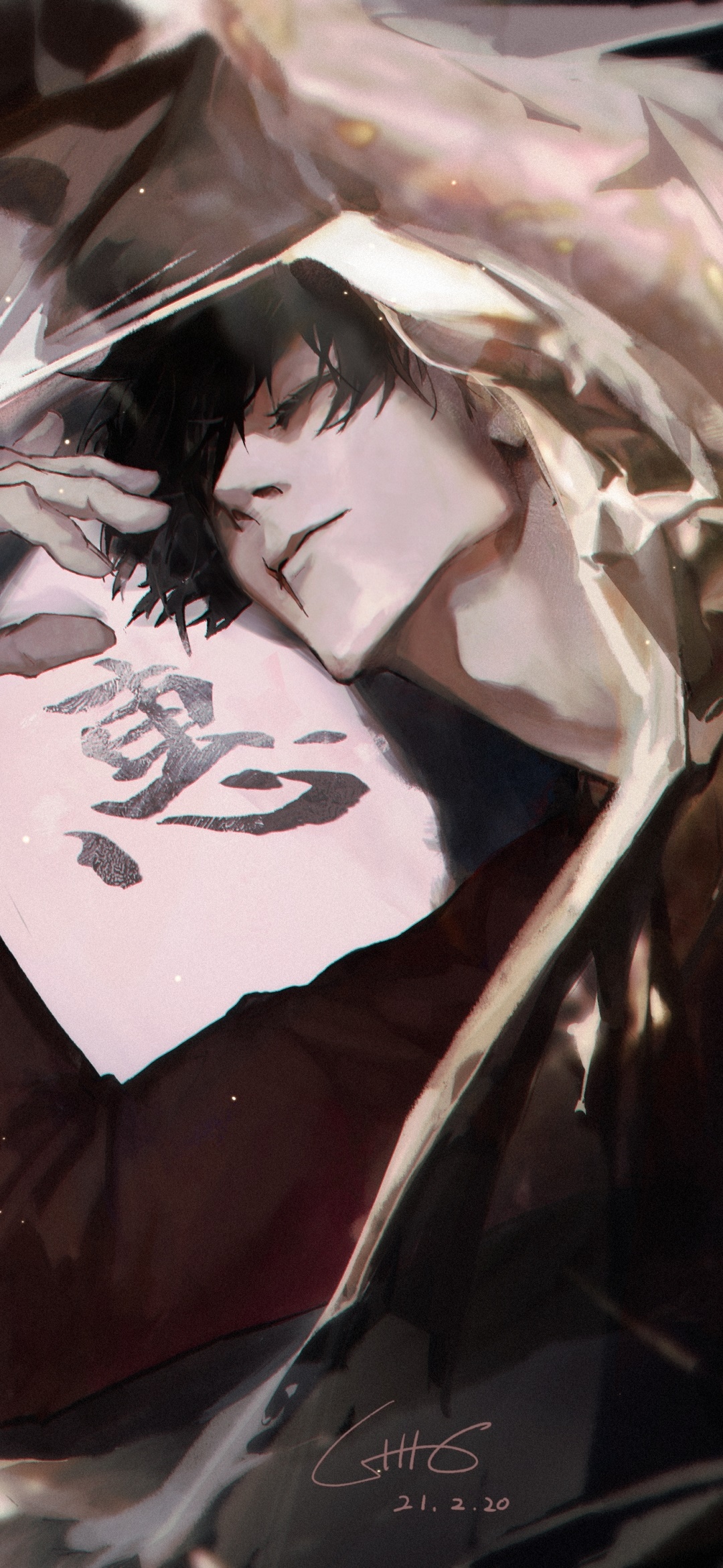 Anime Jujutsu Kaisen, Toji Fushiguro, 1080x2340, Phone HD Wallpaper