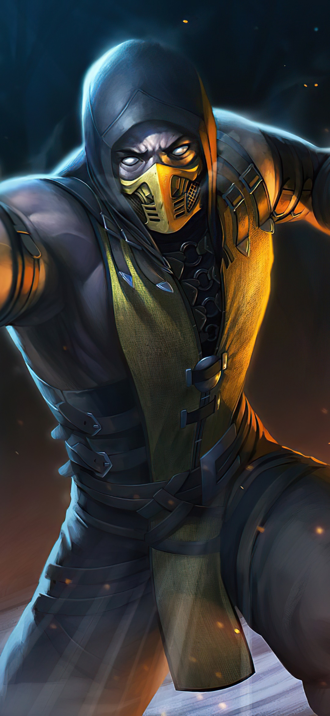 Video Game Mortal Kombat, Scorpion (Mortal Kombat), 1080x2340, Phone HD Wallpaper