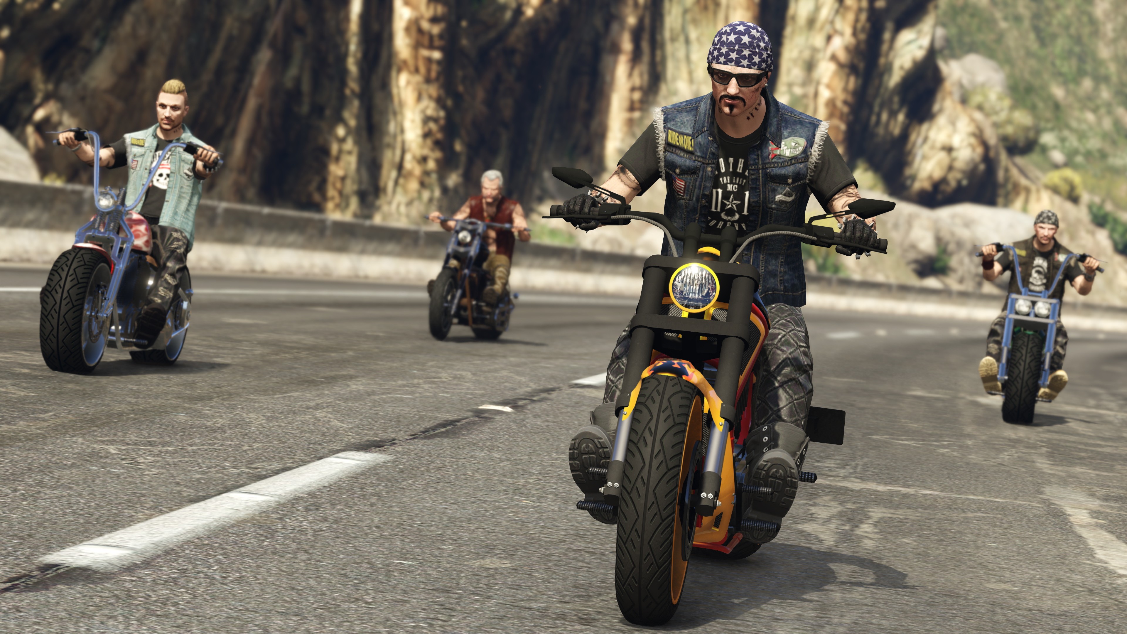 GTA Online: Bikers, gta, gta 5, best games, HD Wallpaper