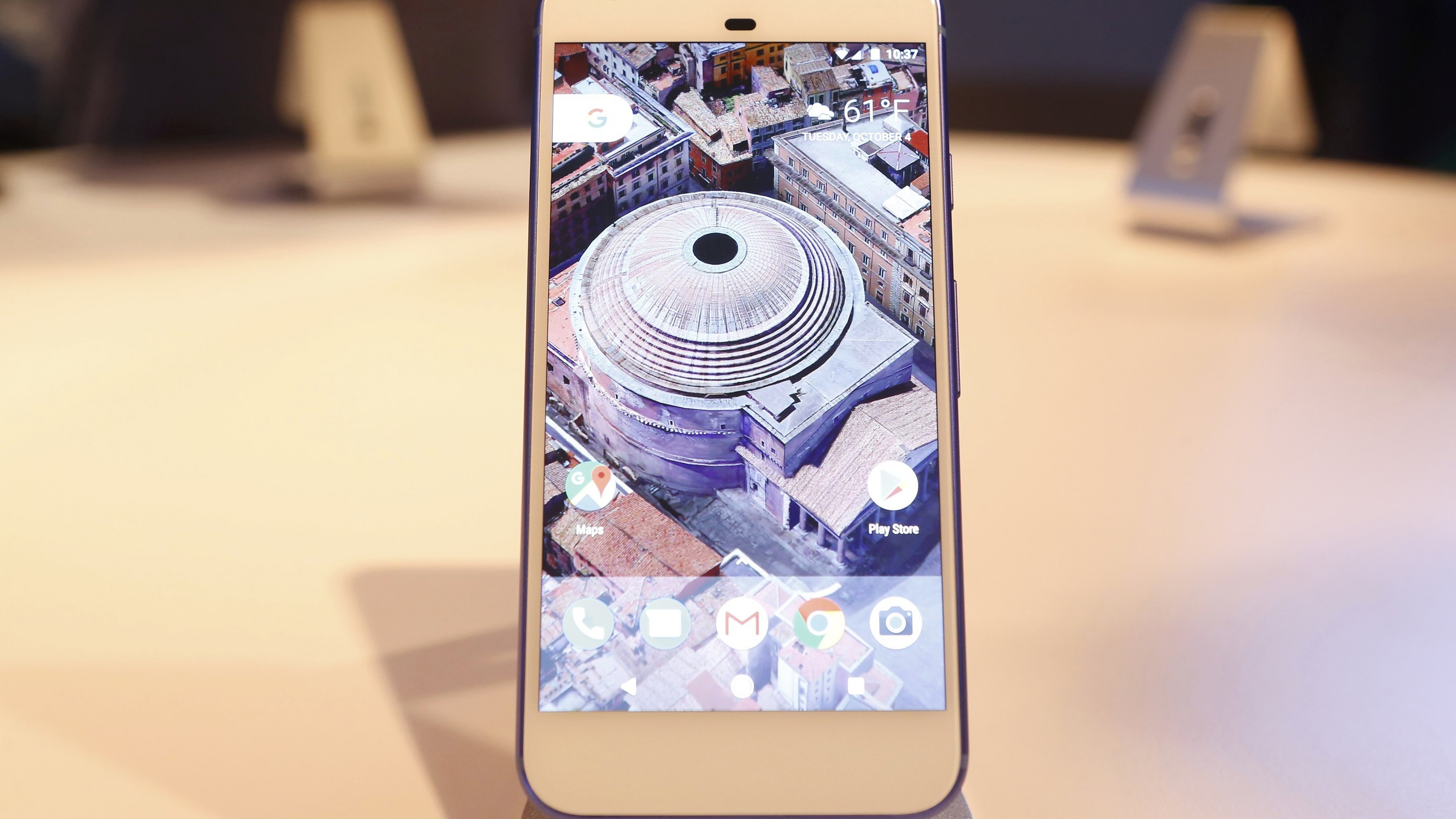 Google Pixel, review, blue, best smartphones, HD Wallpaper