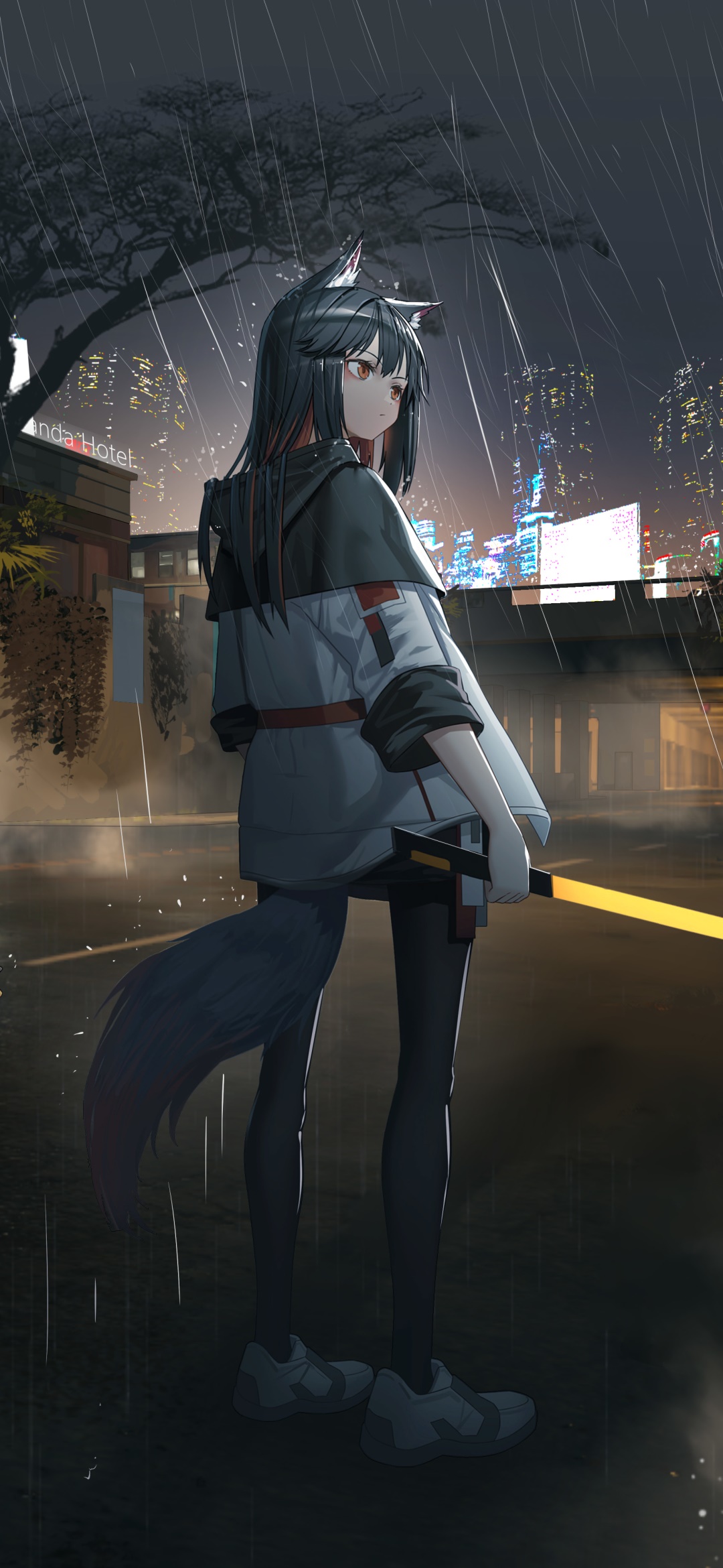 Video Game Arknights, Texas (Arknights), 1080x2340, Phone HD Wallpaper