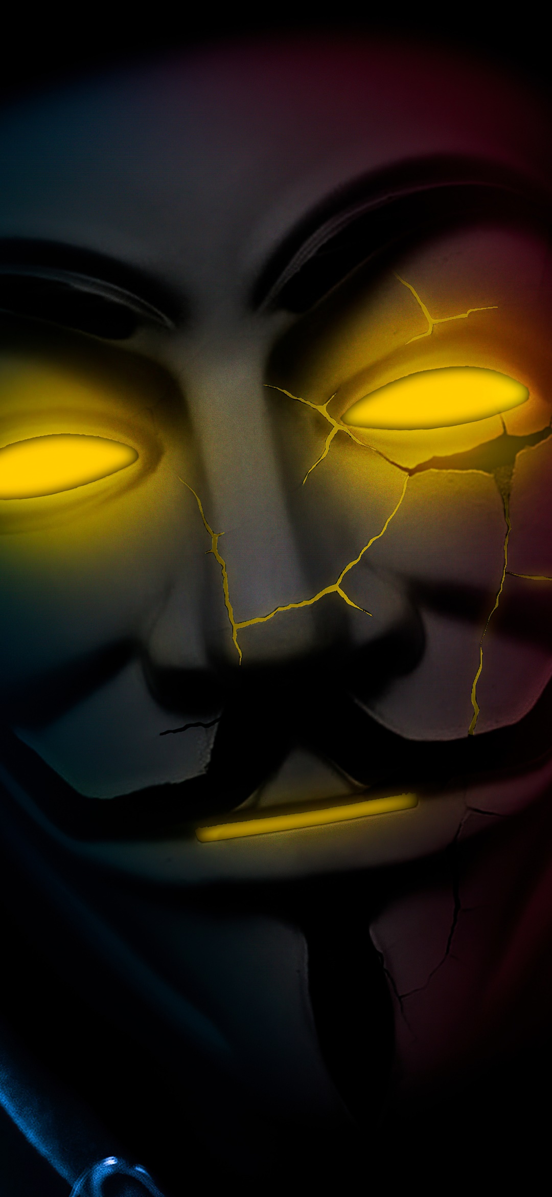 Technology Anonymous, Hoodie, Mask, 1080x2340, Phone HD Wallpaper