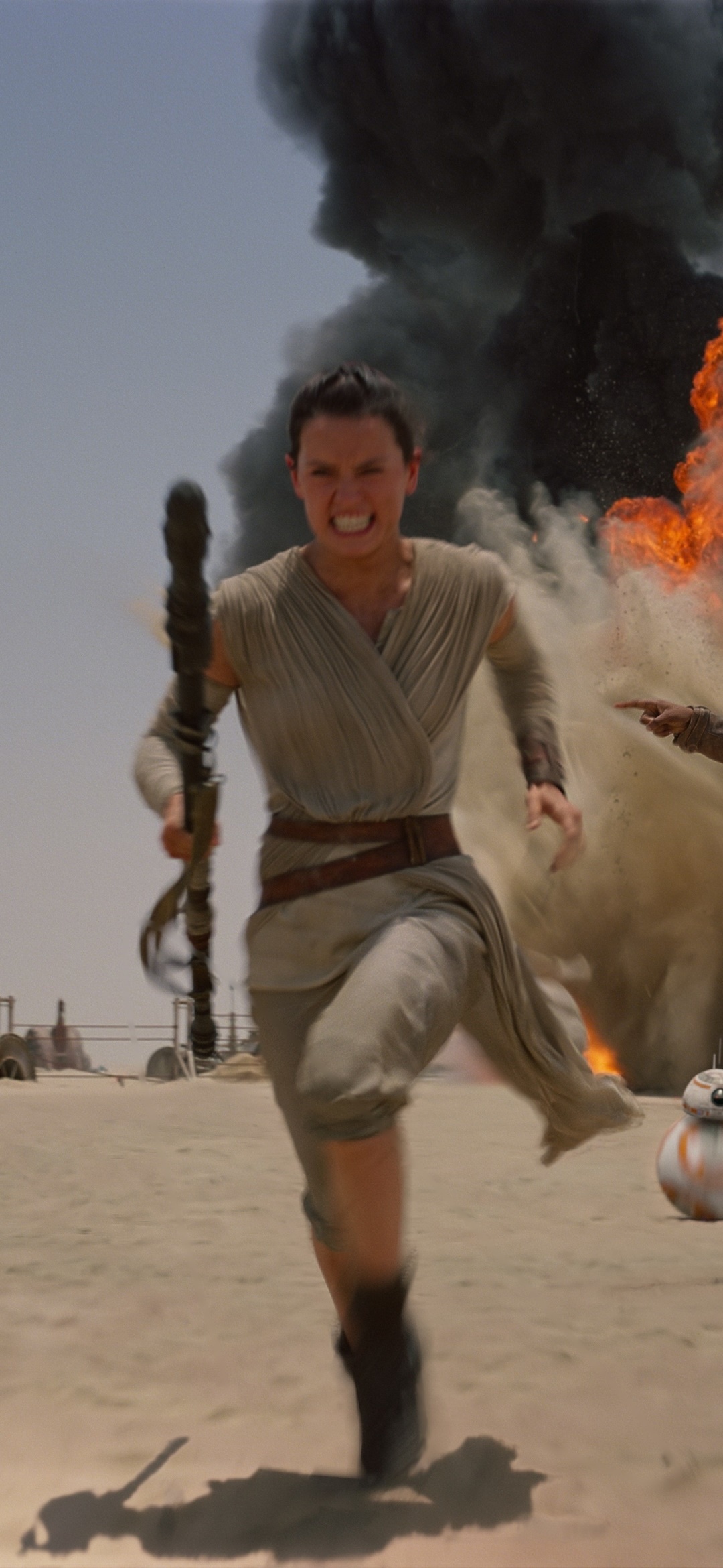 Movie Star Wars Episode VII: The Force Awakens, Star Wars, Rey (Star Wars), Daisy Ridley, 1080x2340, Phone HD Wallpaper