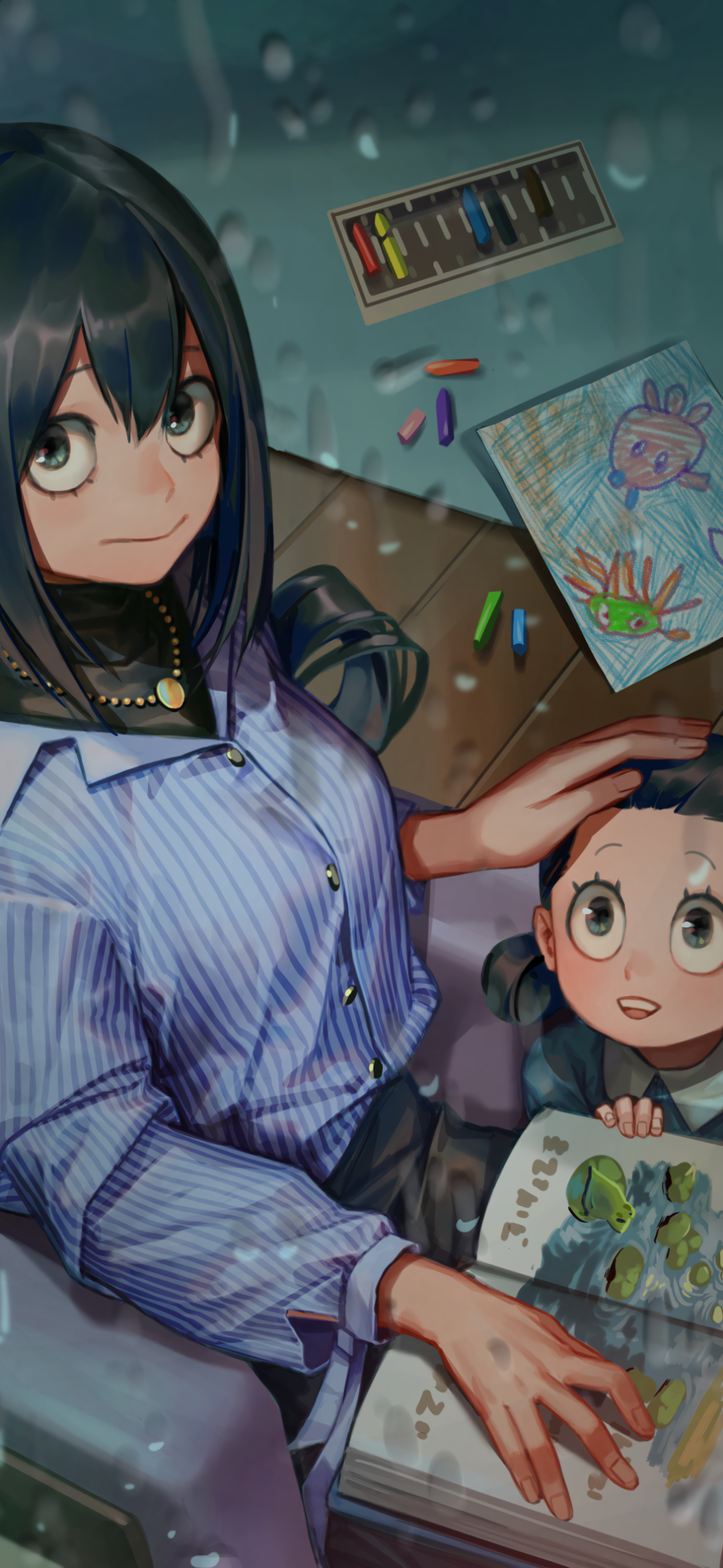 Anime My Hero Academia, Tsuyu Asui, Satsuki Asui, Samidare Asui, 1080x2340, Phone HD Wallpaper
