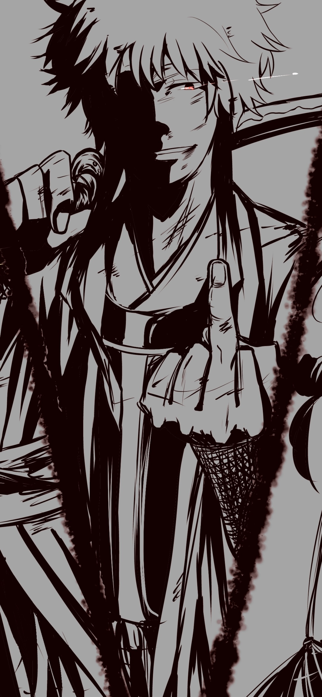 Anime Gintama, 1080x2340, Phone HD Wallpaper