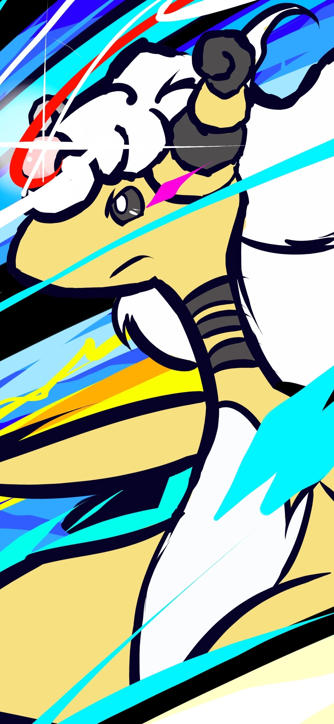 Video Game Pokémon, Ampharos (Pokémon), Mega Evolution (Pokémon), 1080x2340, Phone HD Wallpaper