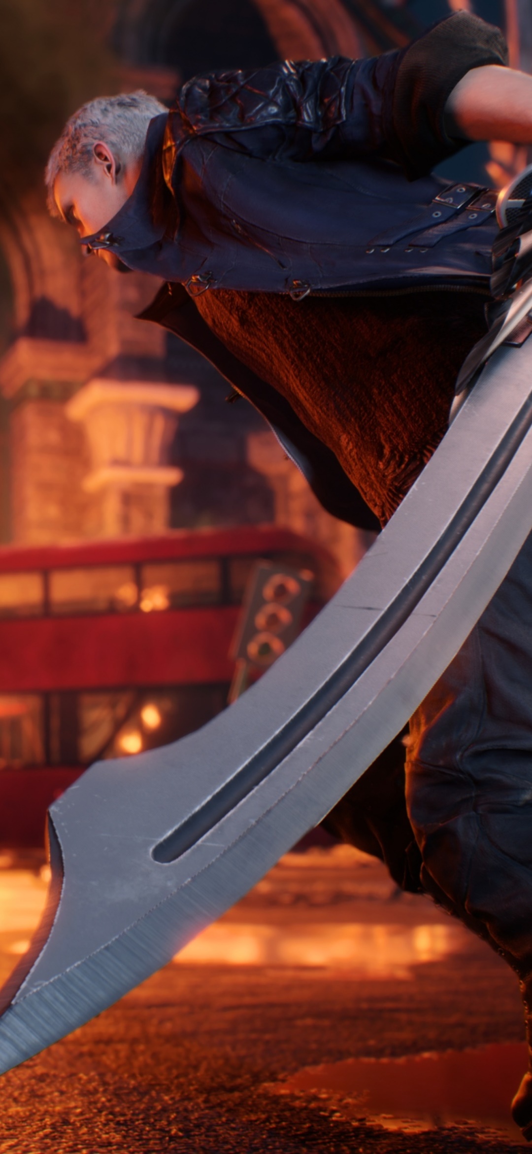 Video Game Devil May Cry 5, Sword, Nero (Devil May Cry), 1080x2340, Phone HD Wallpaper