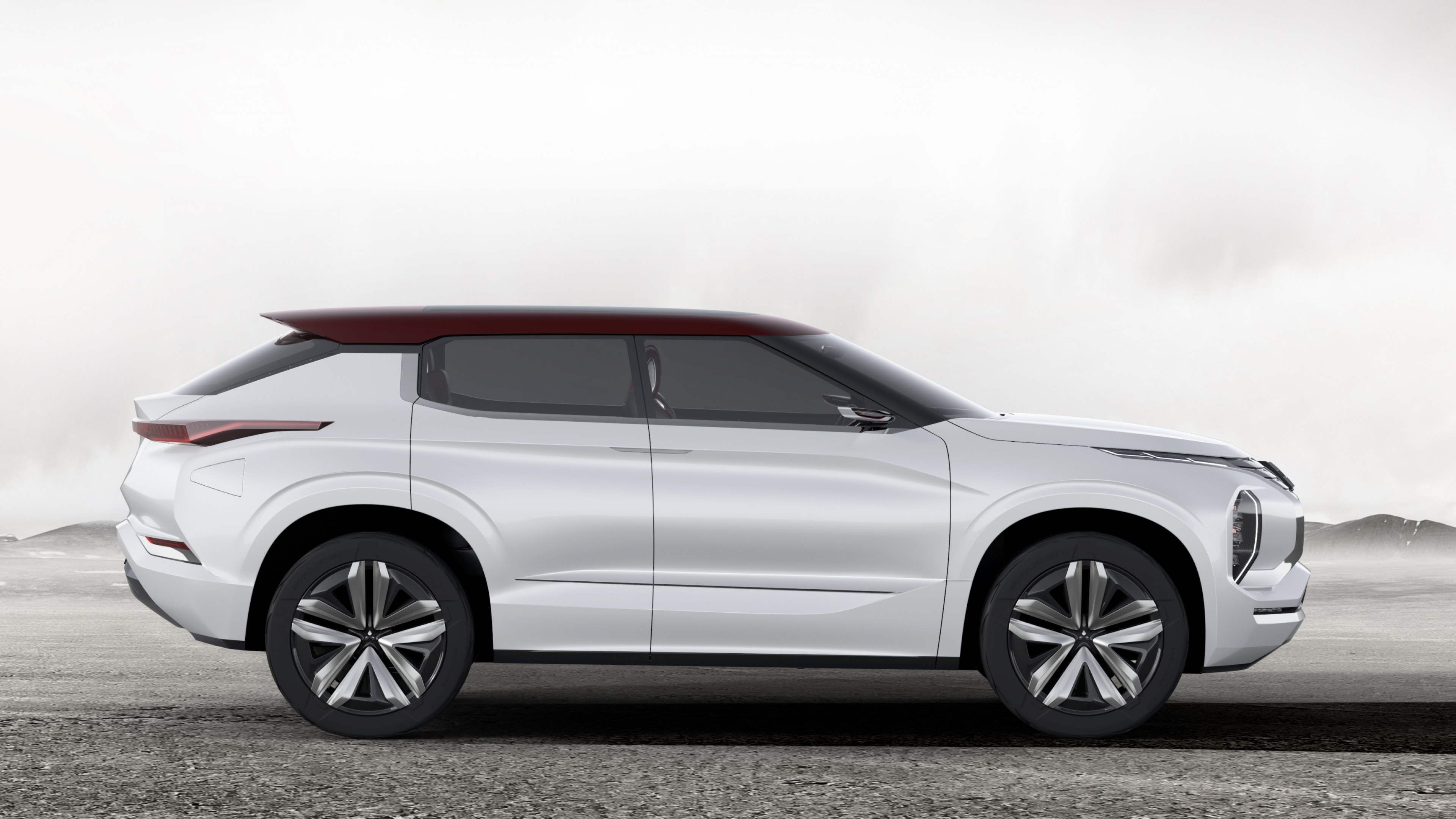 Mitsubishi GT-PHEV, paris auto show 2016, Hybrid, crossover, HD Wallpaper