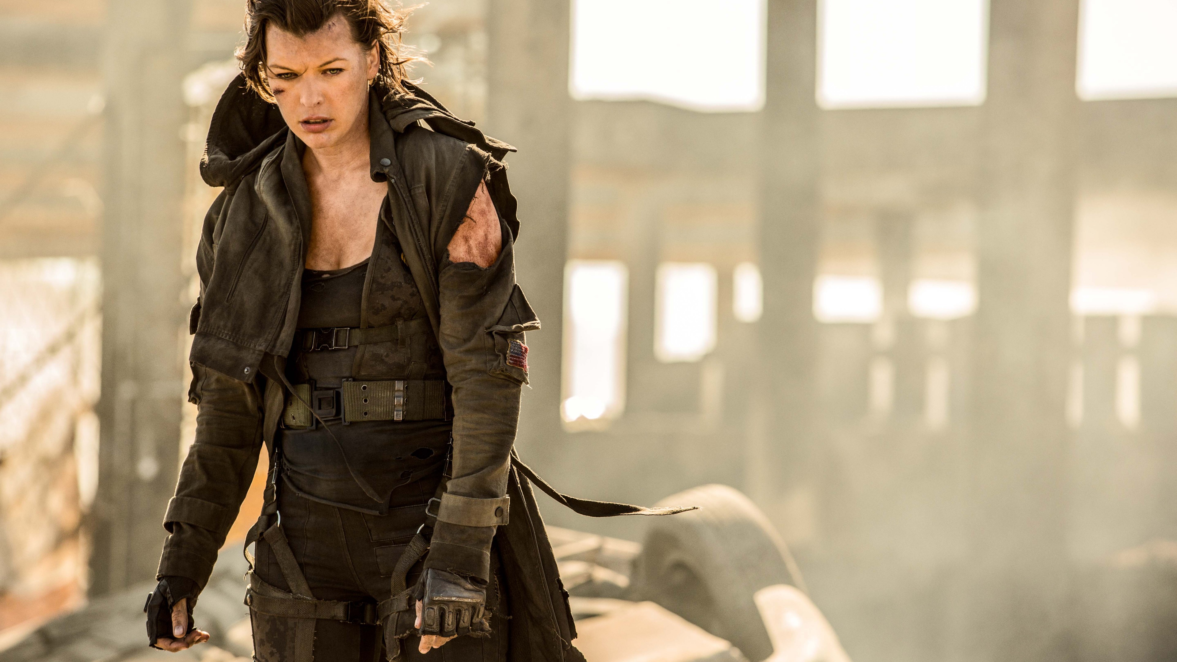 Resident Evil: The Final Chapter, Milla Jovovich, guns, best movies, HD Wallpaper