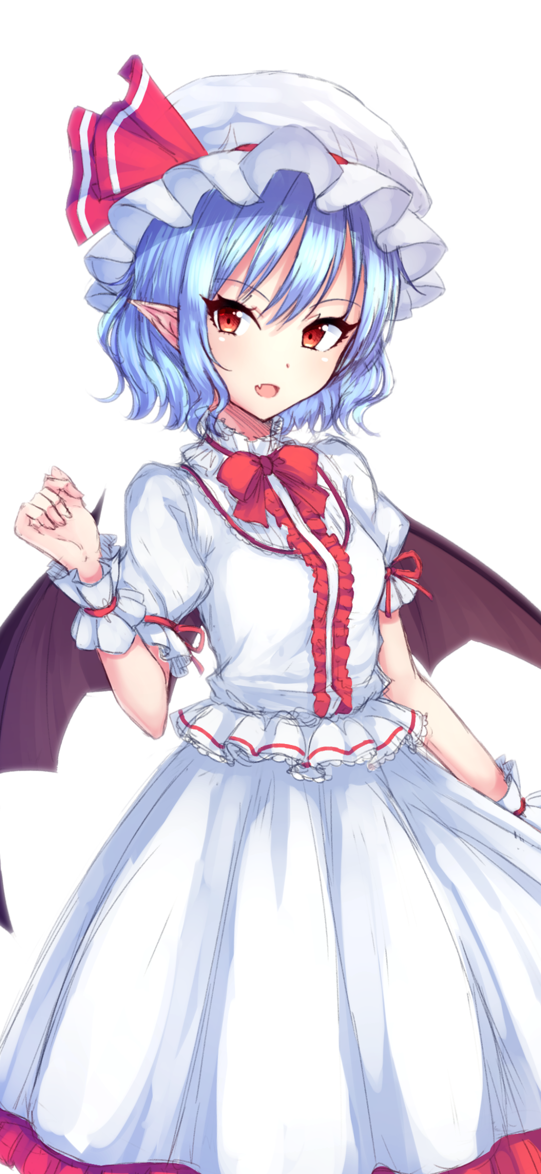 Anime Touhou, Remilia Scarlet, 1080x2340, Phone HD Wallpaper