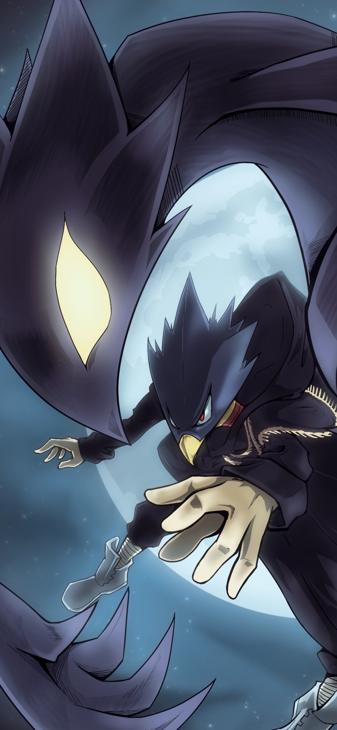 Anime My Hero Academia, Fumikage Tokoyami, 1080x2340, Phone HD Wallpaper