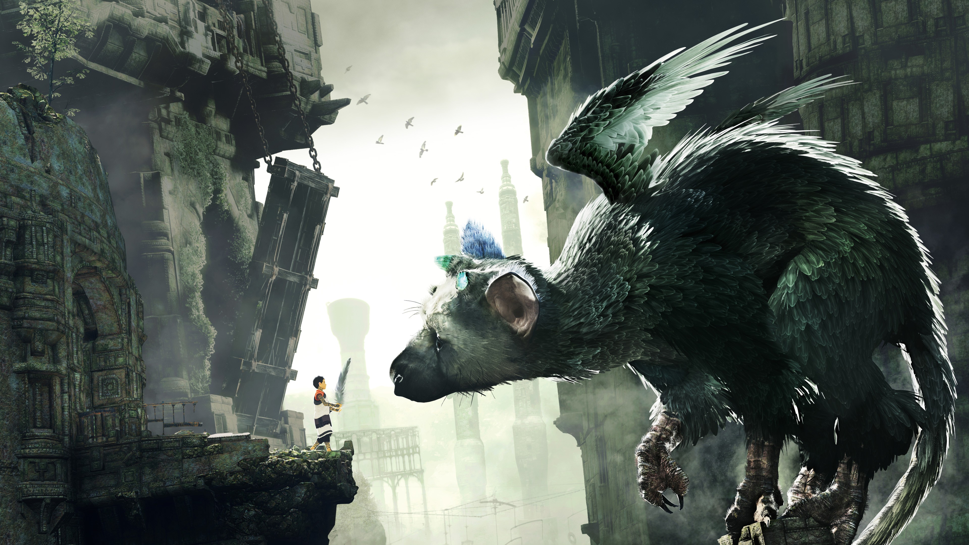 The Last Guardian, Boy, Trico, TOKYO GAME SHOW 2016, HD Wallpaper