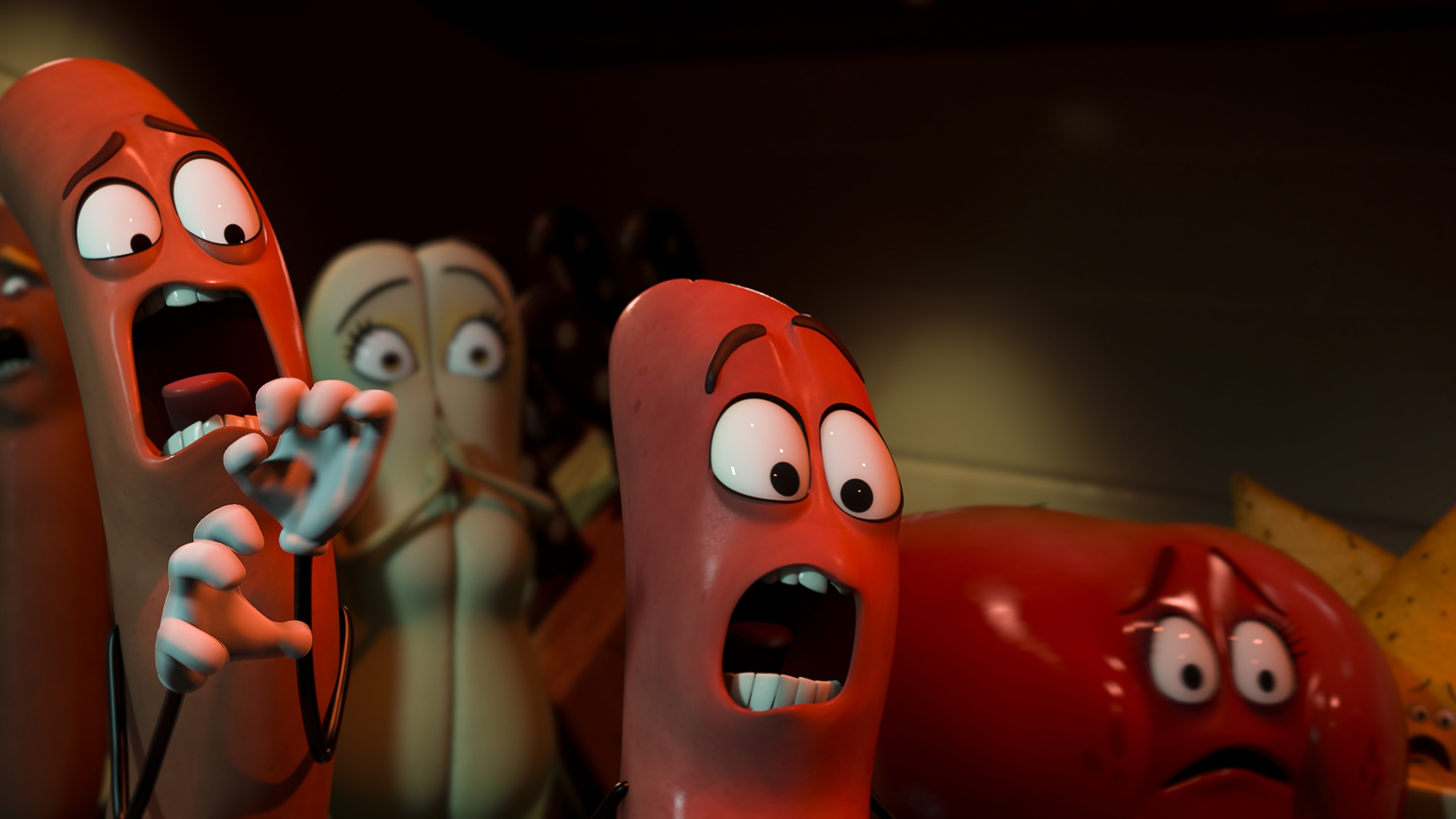 Sausage Party, best animation movies of 2016, HD Wallpaper