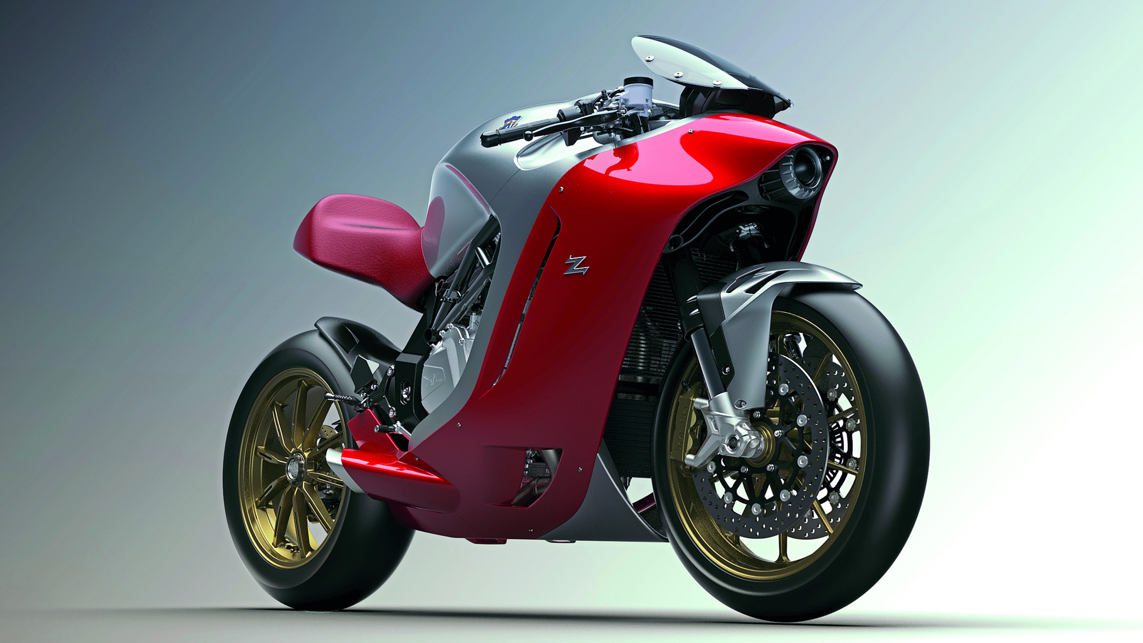 MV Agusta F4Z, speedbike, superbike, red, best bikes, HD Wallpaper