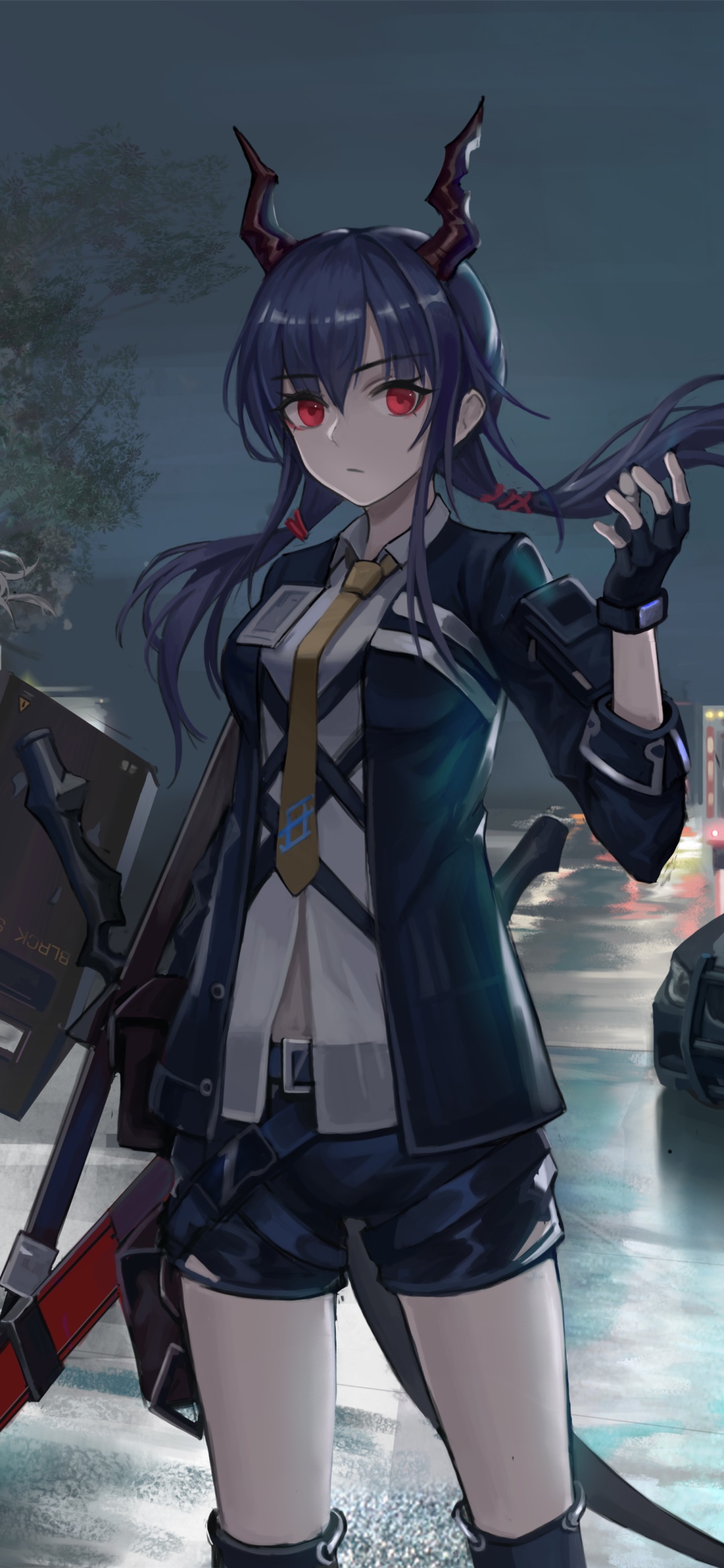 Video Game Arknights, Chen (Arknights), 1080x2340, Phone HD Wallpaper