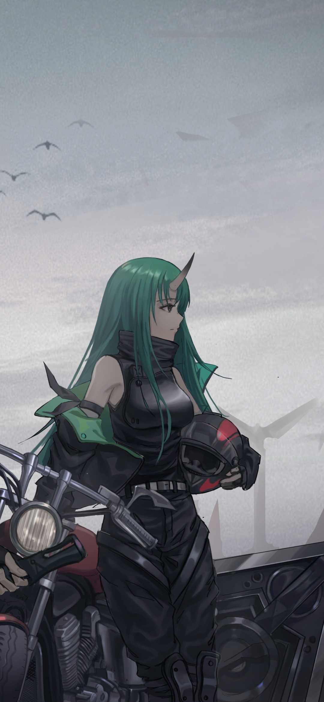 Video Game Arknights, Hoshiguma (Arknights), 1080x2340, Phone HD Wallpaper