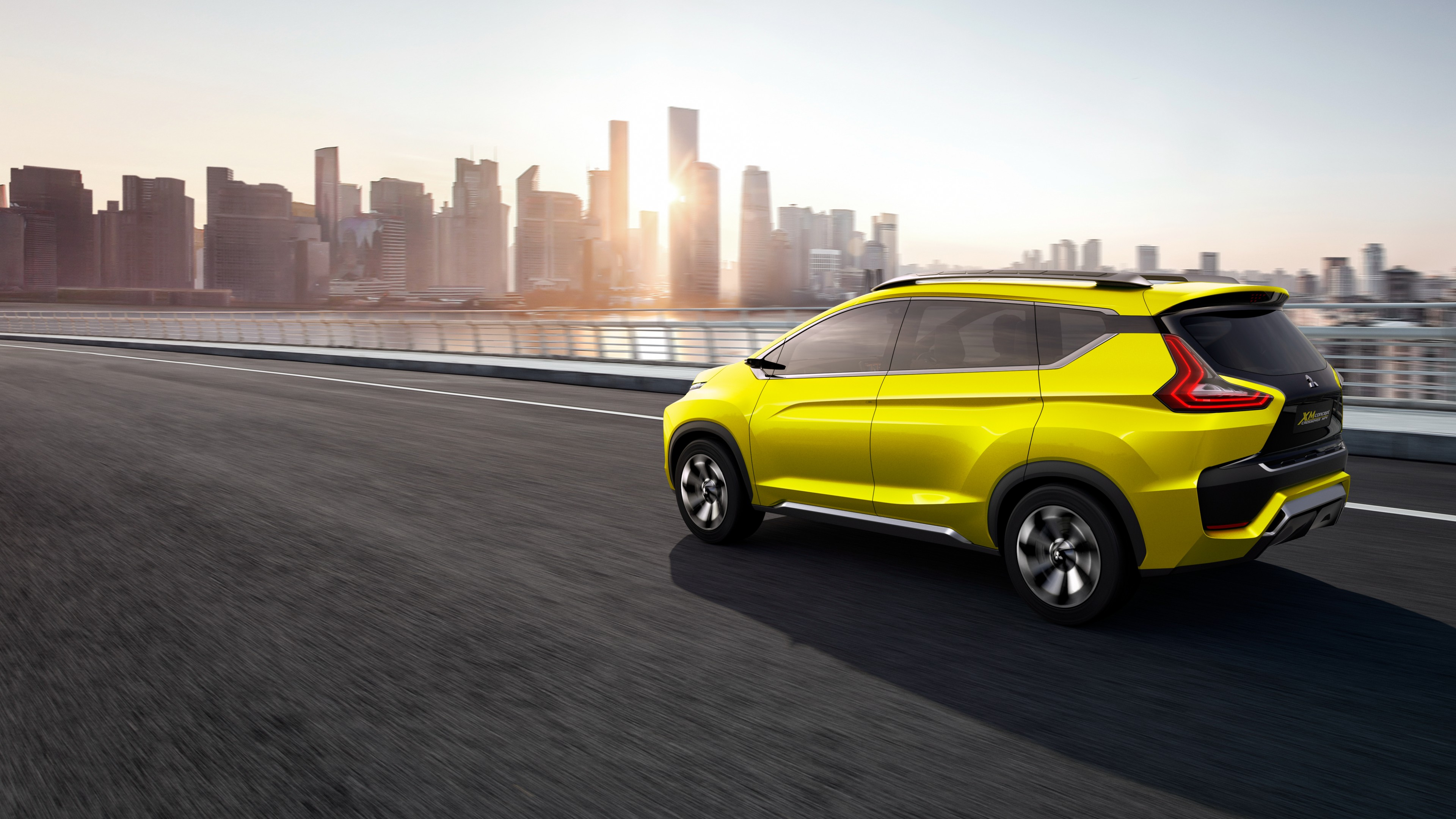Mitsubishi XM, paris auto show 2016, Hybrid, crossover, HD Wallpaper
