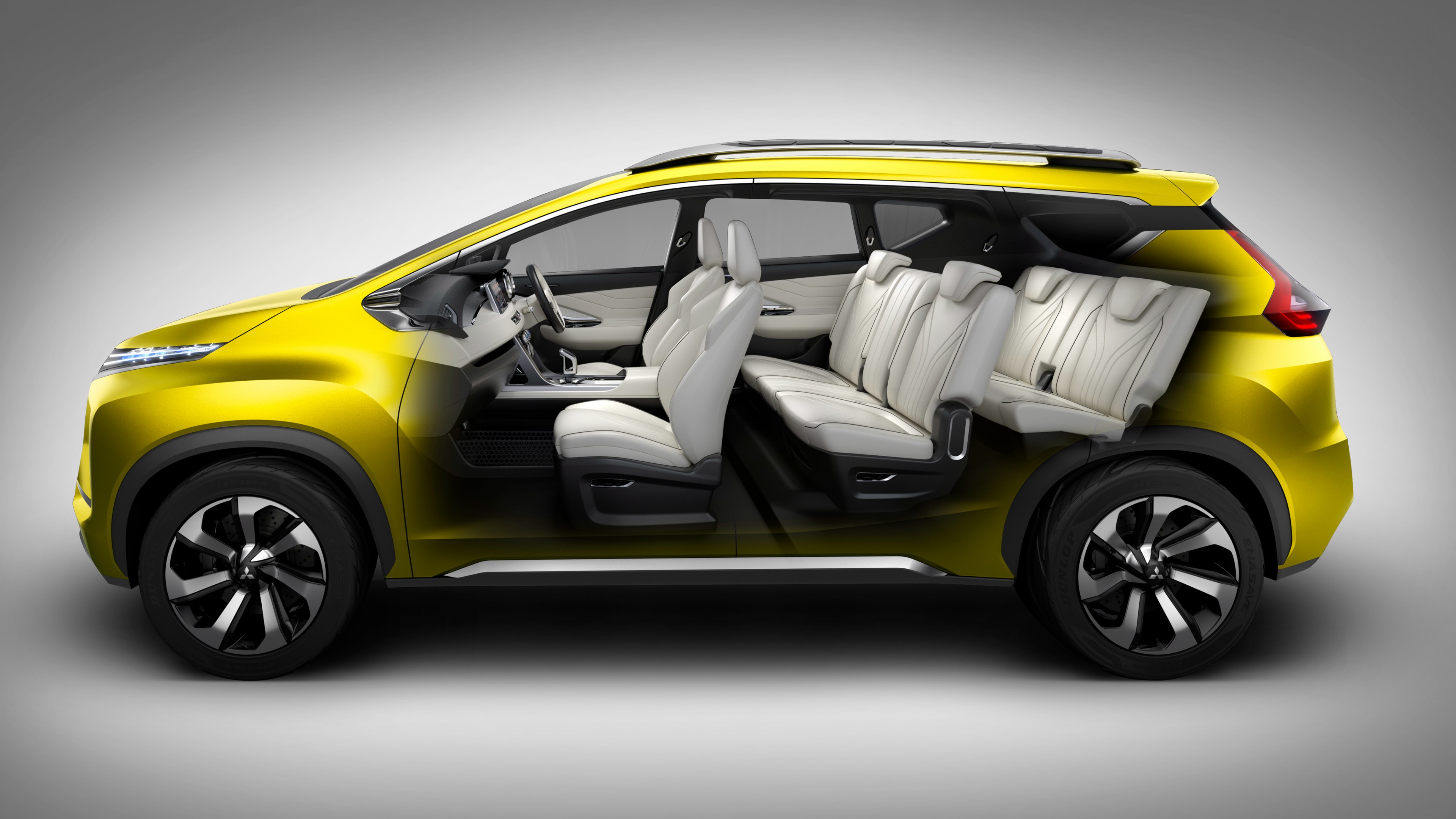 Mitsubishi XM, paris auto show 2016, Hybrid, crossover, HD Wallpaper
