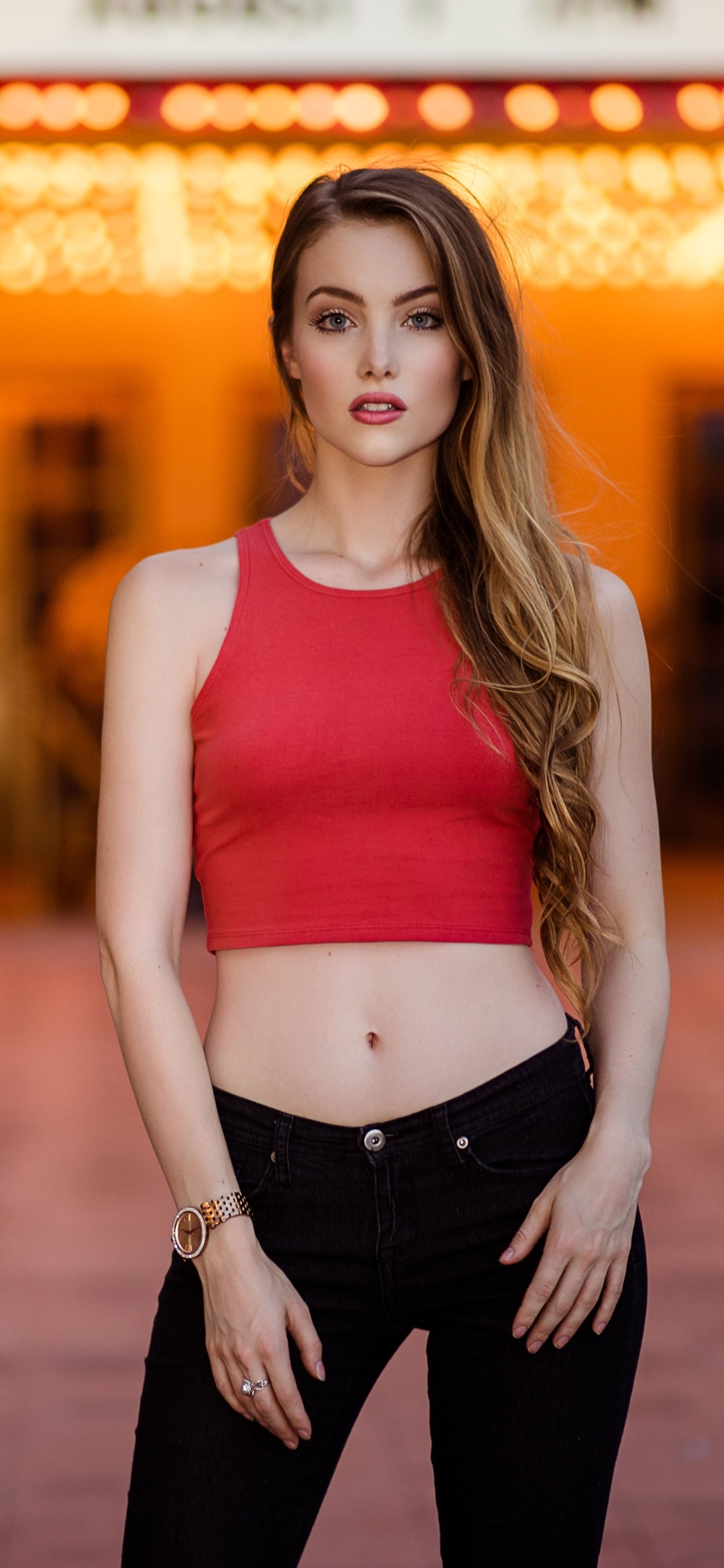 Women Model, Brunette, Long Hair, 1080x2340, Phone HD Wallpaper