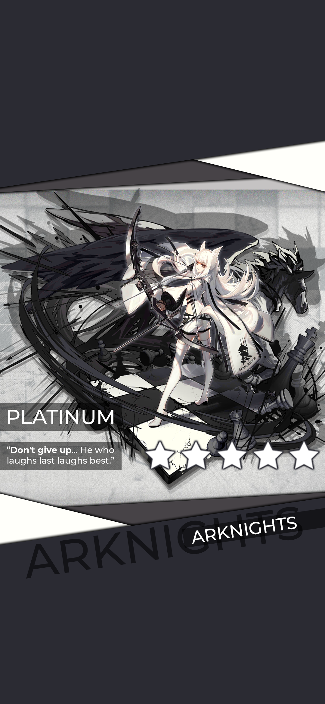 Video Game Arknights, Platinum (Arknights), 1080x2340, Phone HD Wallpaper