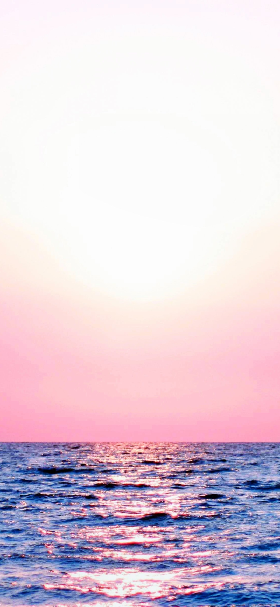 Earth Sunset, Sea, Sky, Pastel, Colorful, 1080x2340, Phone HD Wallpaper