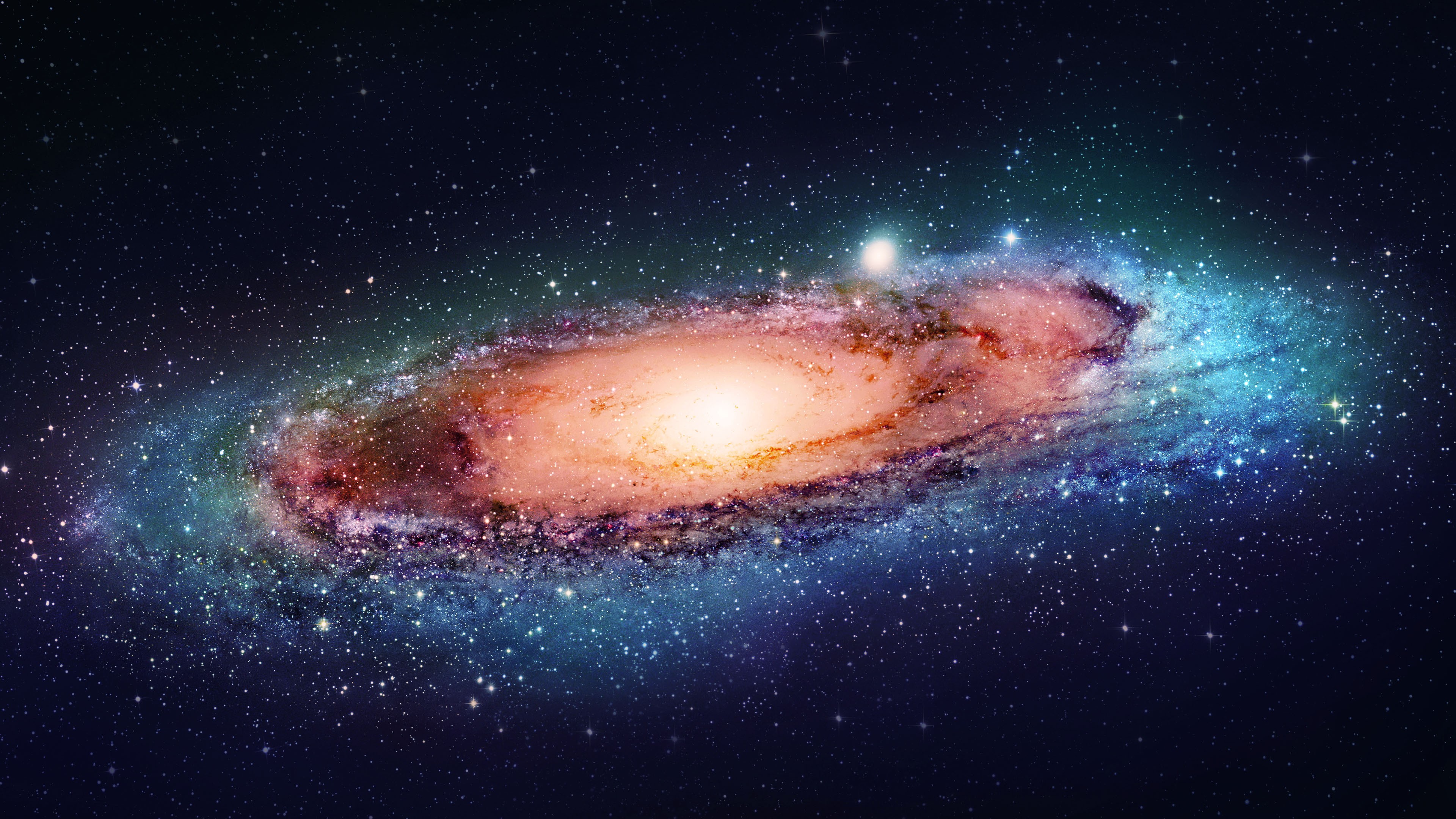 Galaxy, space, stars, HD Wallpaper
