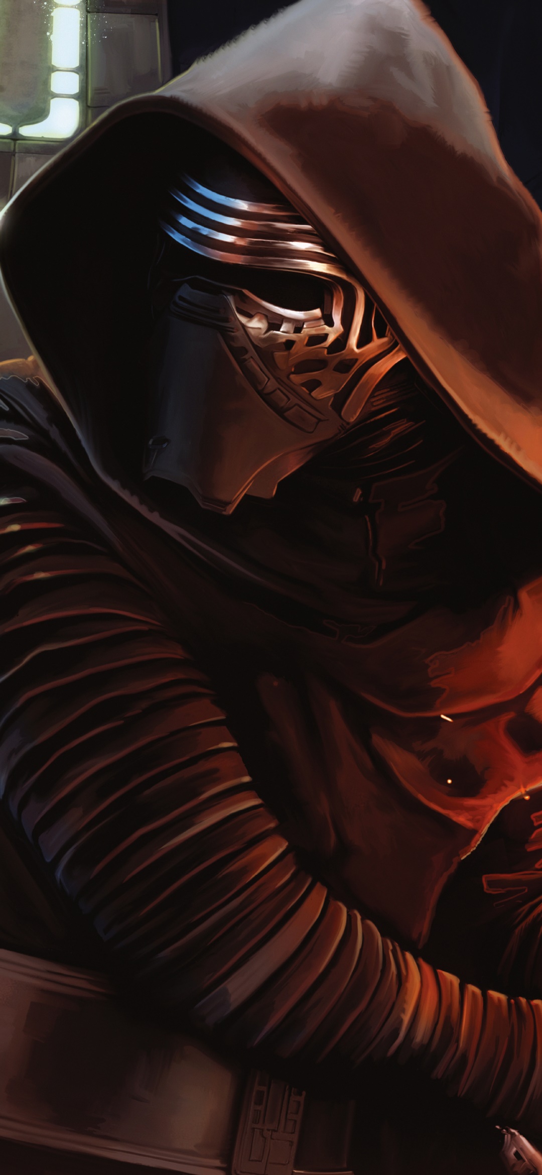 Movie Star Wars Episode VII: The Force Awakens, Kylo Ren, Star Wars, 1080x2340, Phone HD Wallpaper