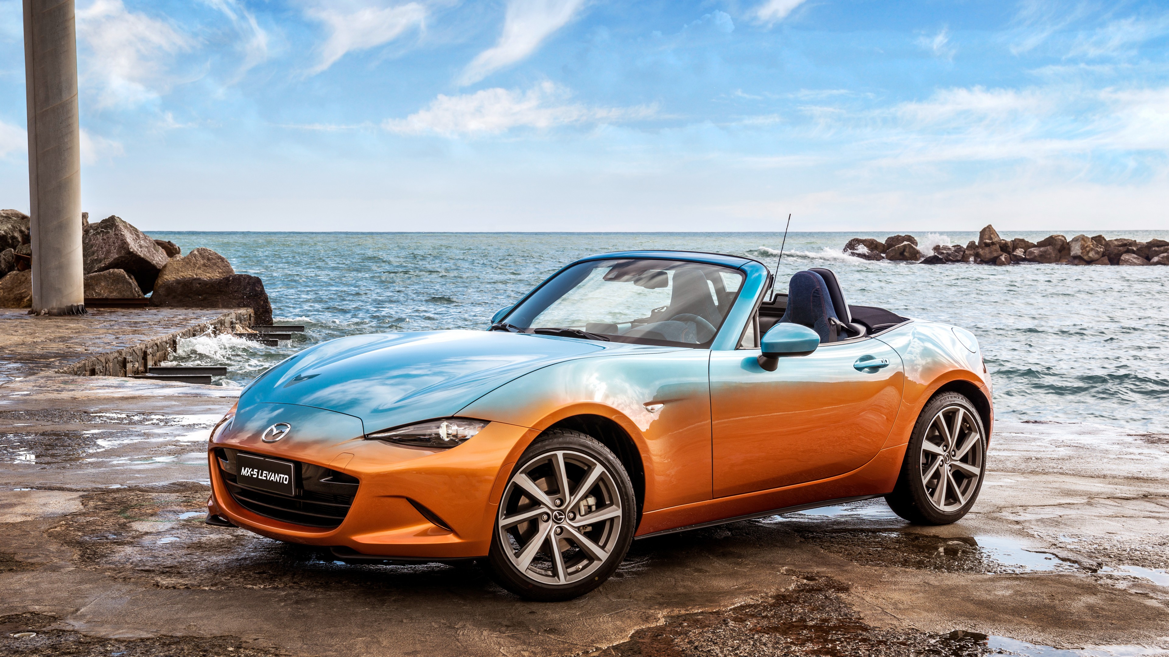 Mazda MX-5 Levanto, Garage Italia Customs, nature, HD Wallpaper