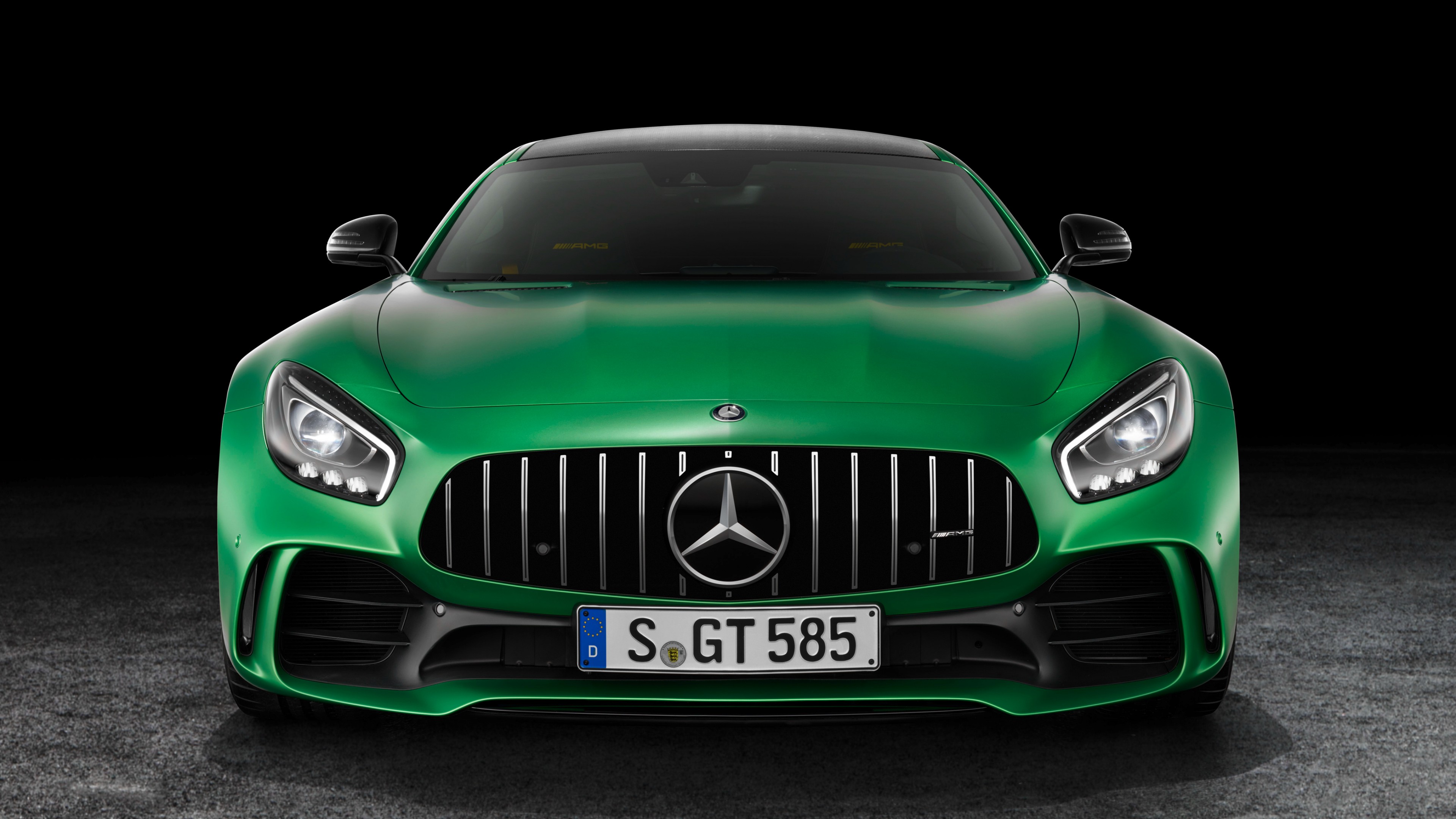 Mercedes-AMG GT R, green, Goodwood Festival of Speed 2016, HD Wallpaper