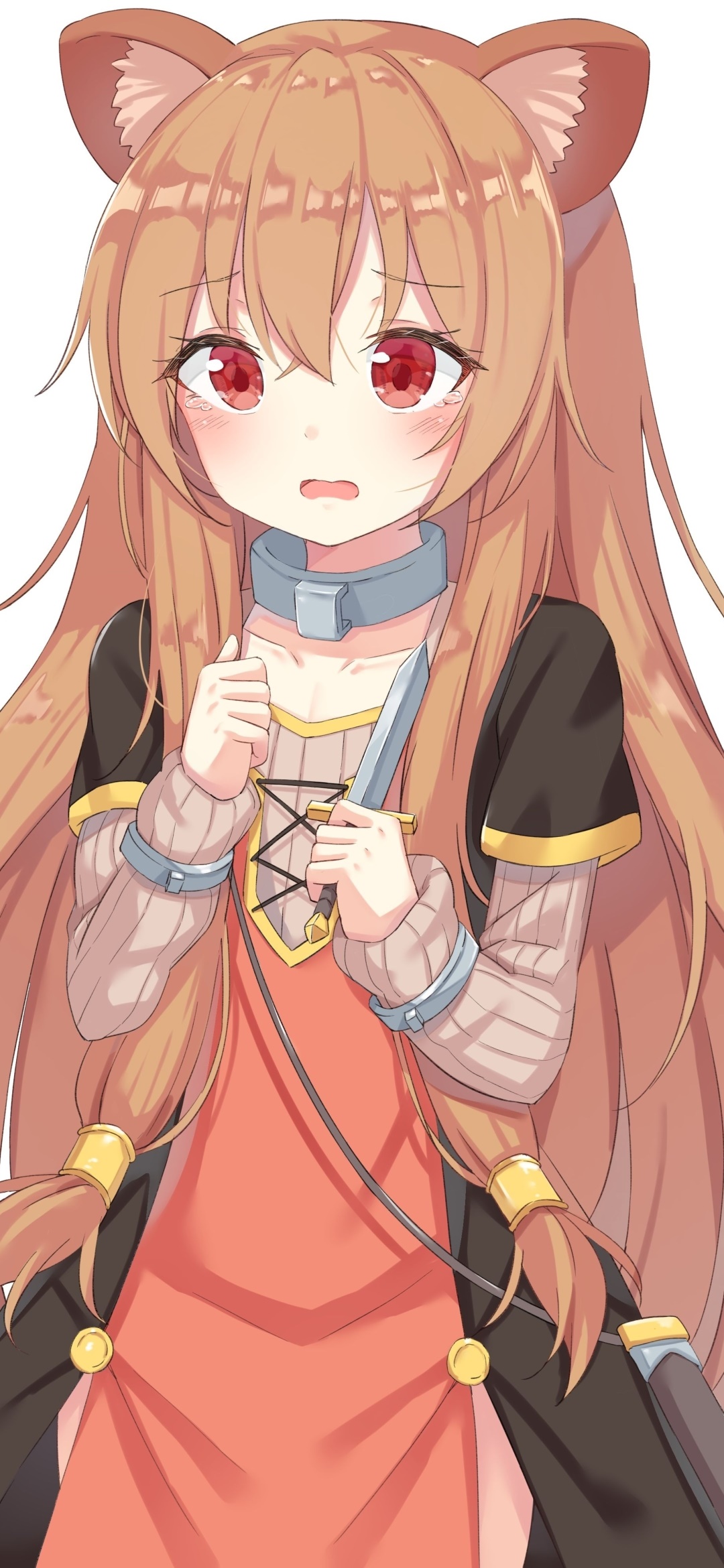 Anime The Rising of the Shield Hero, Raphtalia (The Rising Of The Shield Hero), 1080x2340, Phone HD Wallpaper
