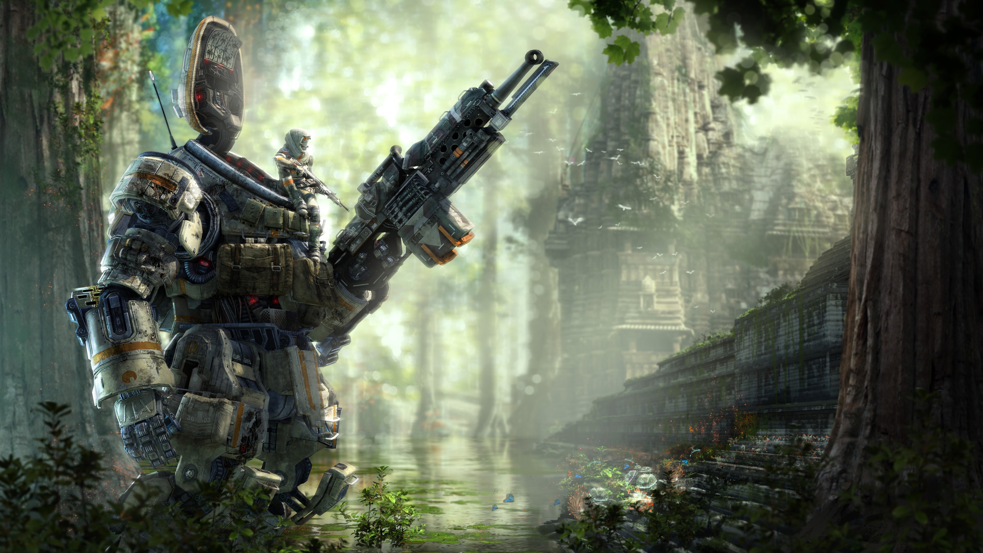 Titanfall 2, E3 2016, shooter, best games, PlayStation 4, Xbox One, Windows, Best Games, HD Wallpaper