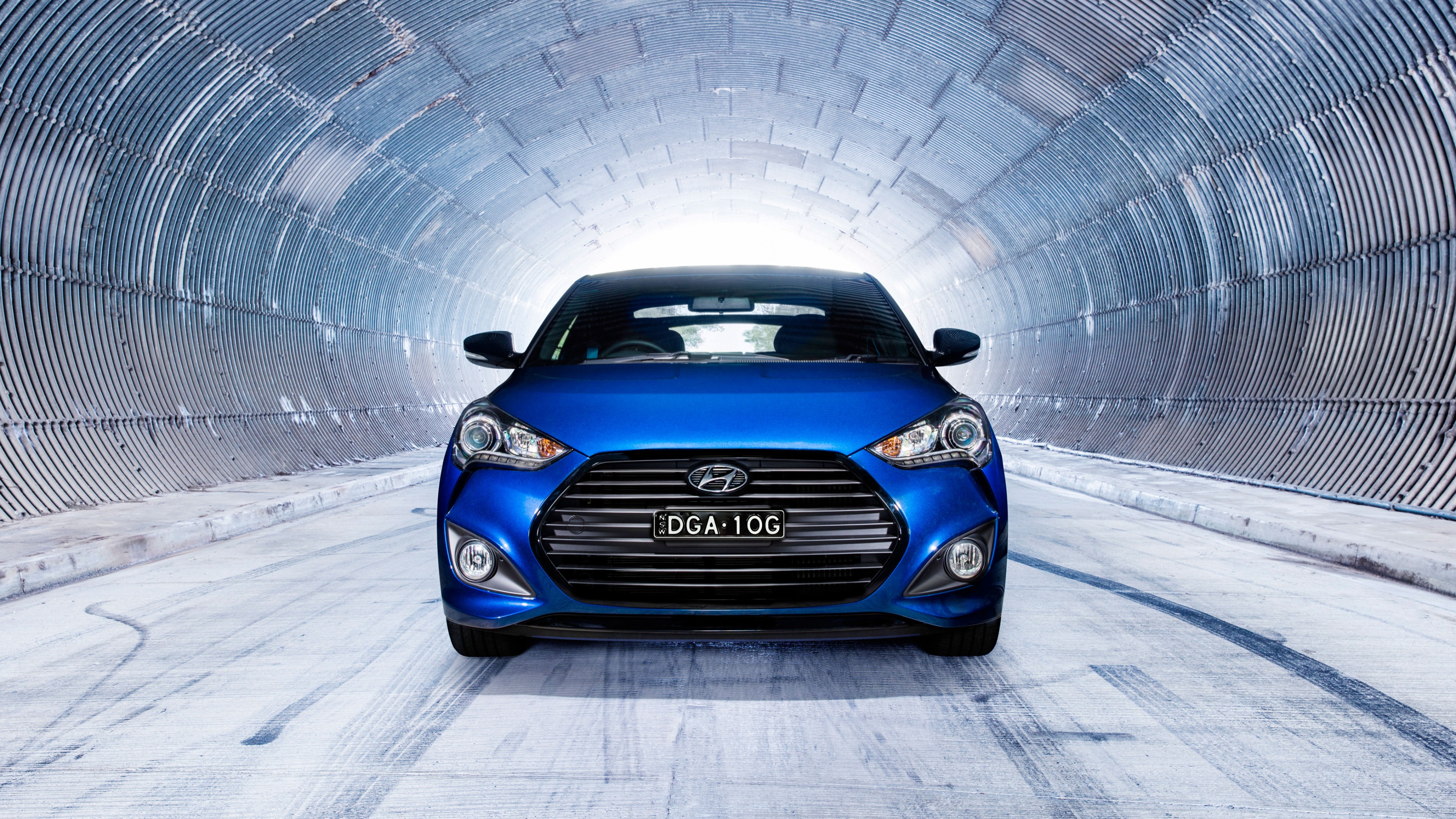 Hyundai Veloster Street Turbo, blue, HD Wallpaper