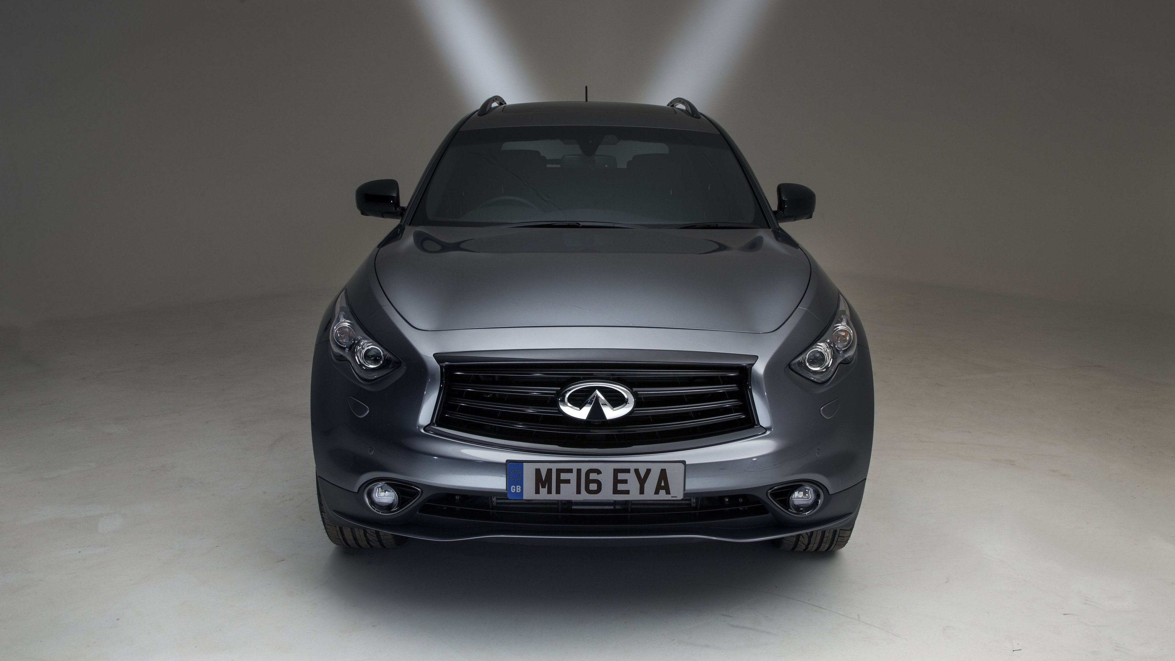 Infiniti QX70S, crossover, silver, HD Wallpaper
