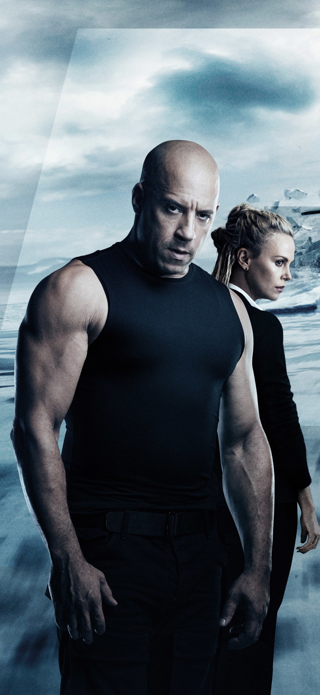 Movie The Fate of The Furious, Charlize Theron, Vin Diesel, 1080x2340, Phone HD Wallpaper