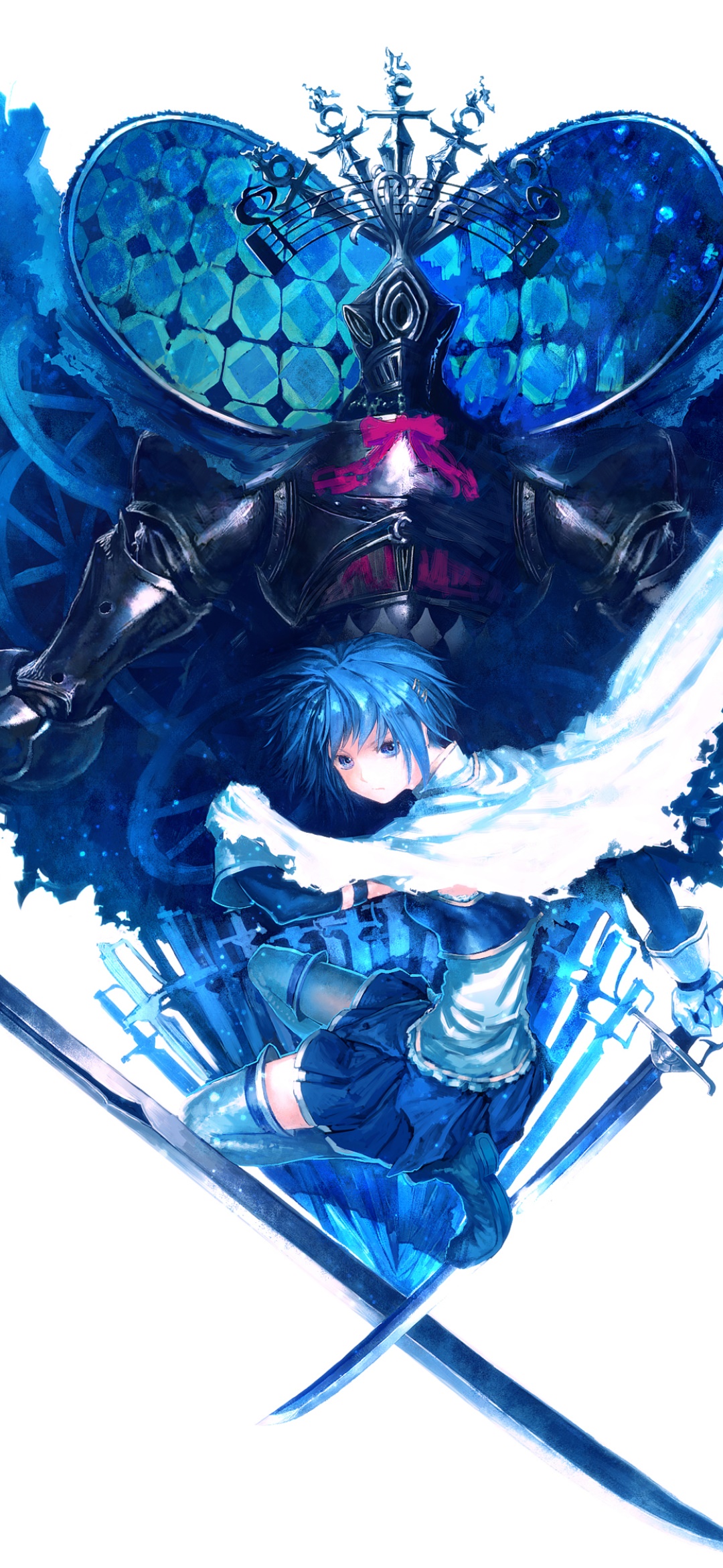 Anime Puella Magi Madoka Magica, Sayaka Miki, 1080x2340, Phone HD Wallpaper