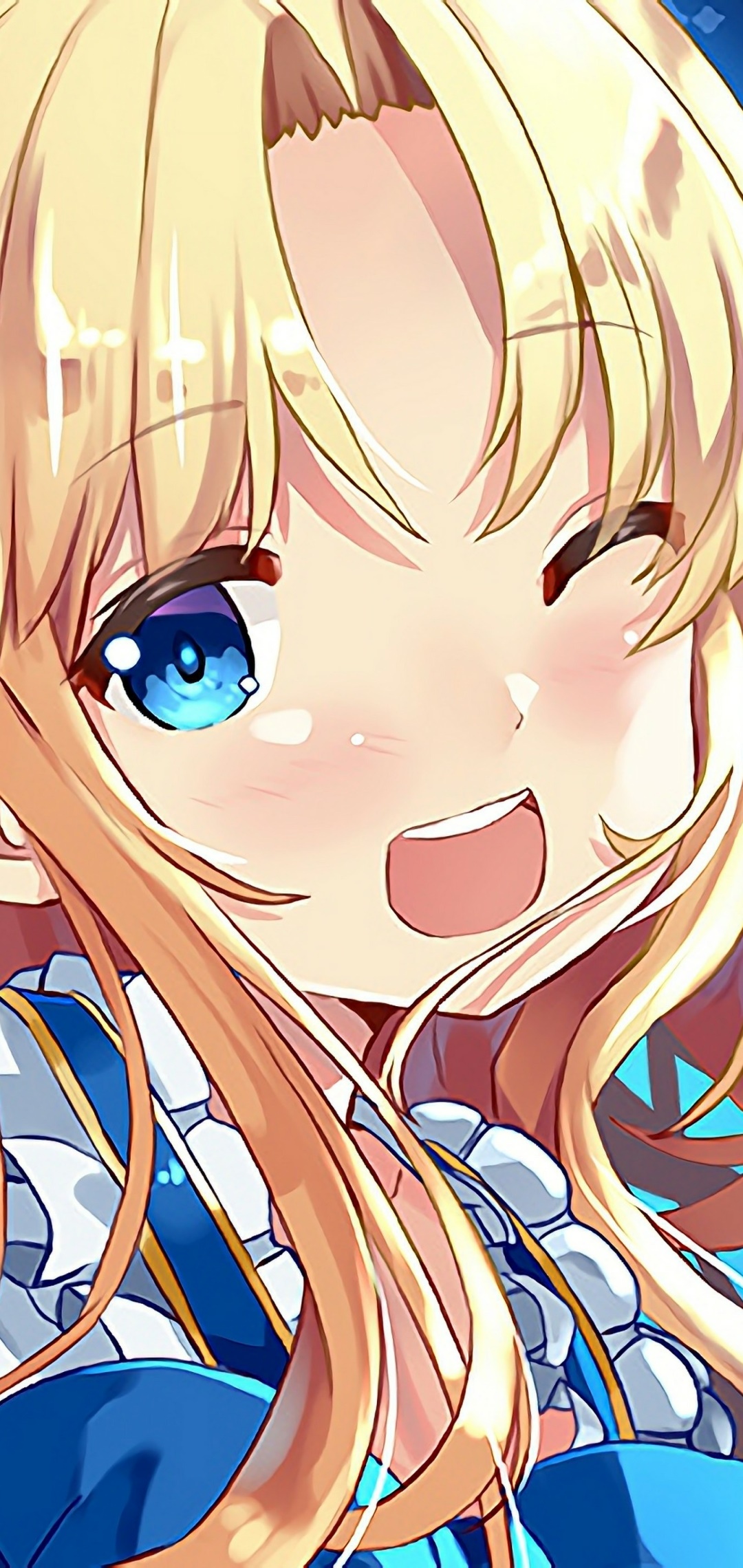 Anime The Rising of the Shield Hero, Blonde, Filo (The Rising Of The Shield Hero), Blue Eyes, 1080x2280, Phone HD Wallpaper