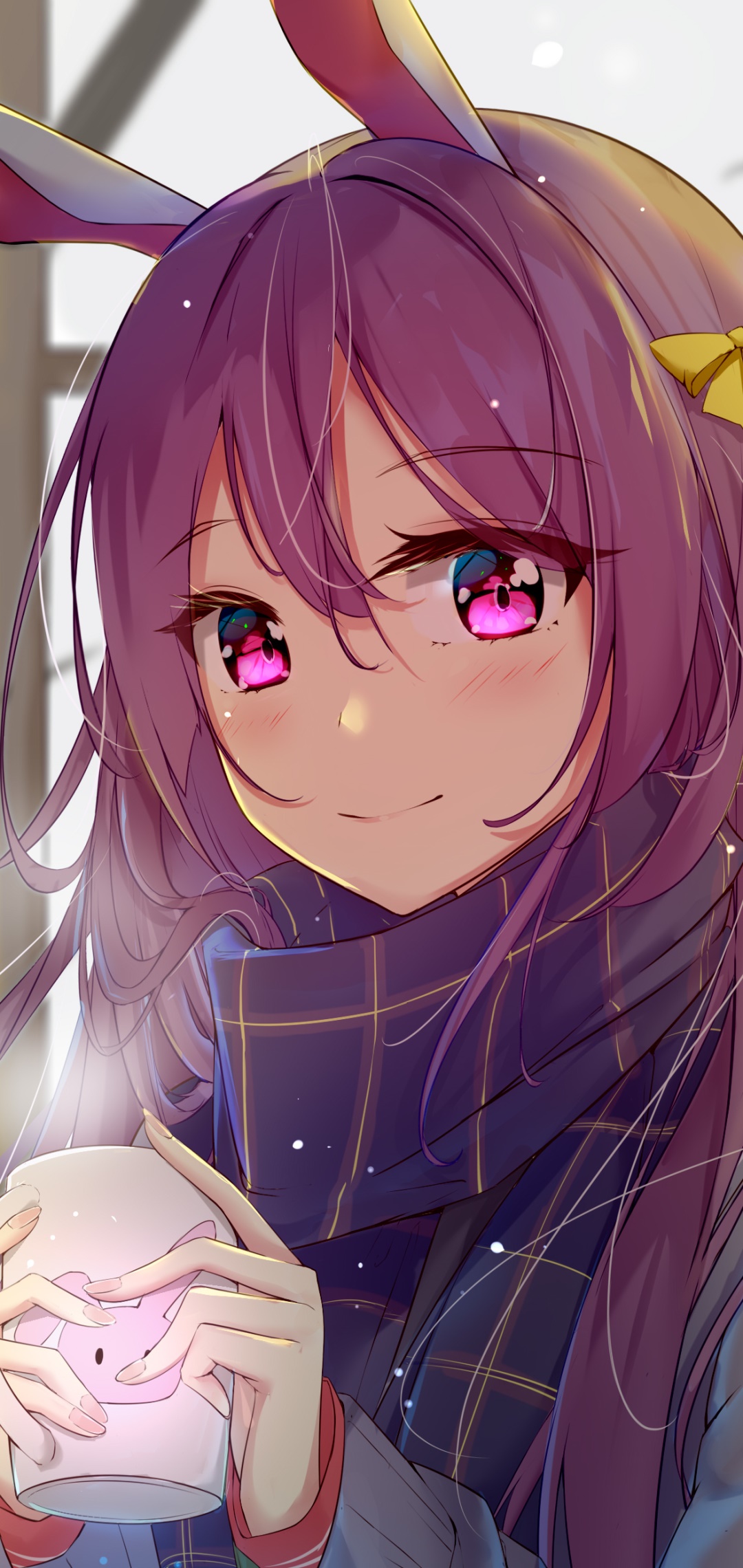 Anime Touhou, Reisen Udongein Inaba, 1080x2280, Phone HD Wallpaper